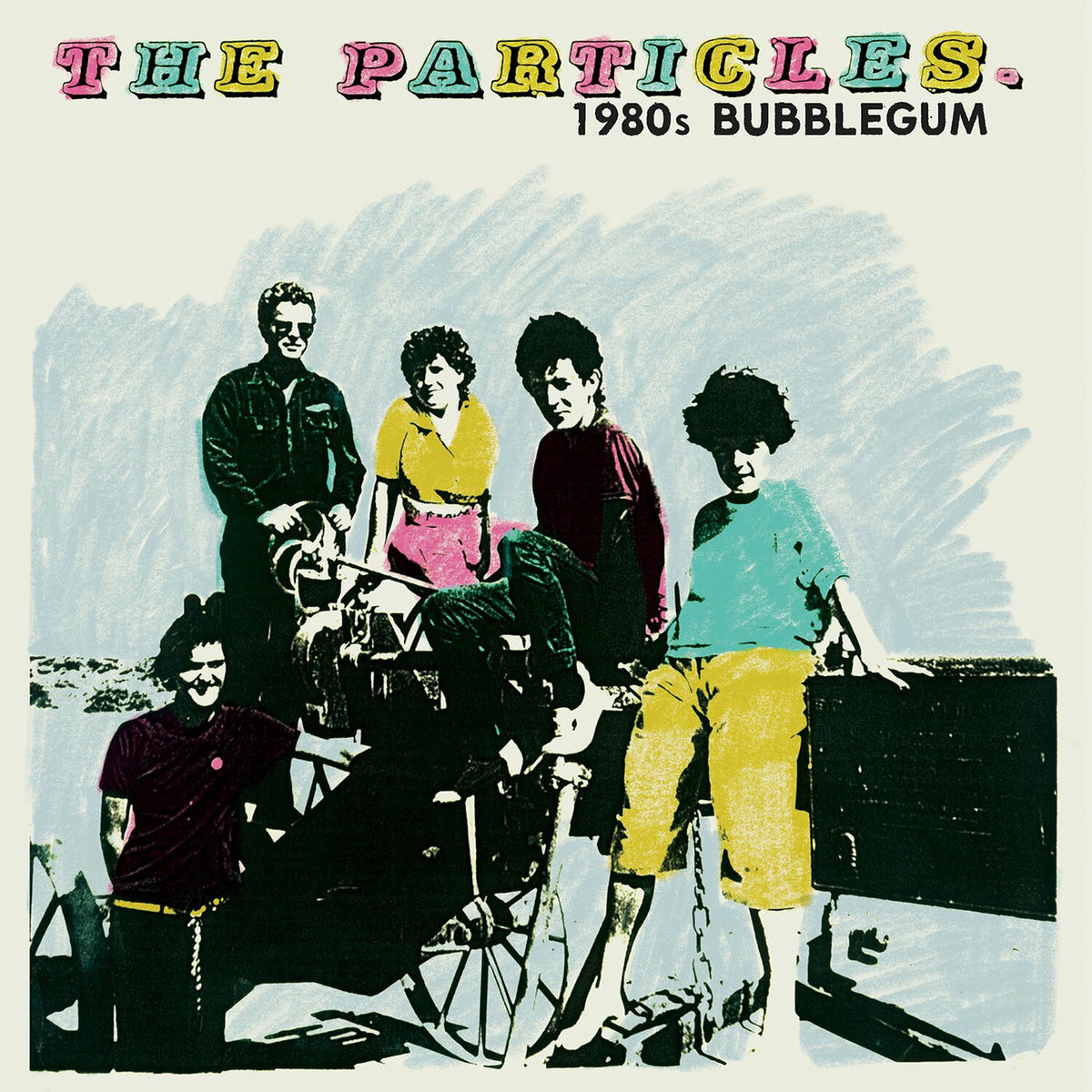 The Particles – 1980s Bubblegum vinyl record cover