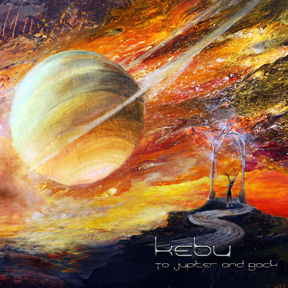 KEBU – To Jupiter And Back vinyl record cover