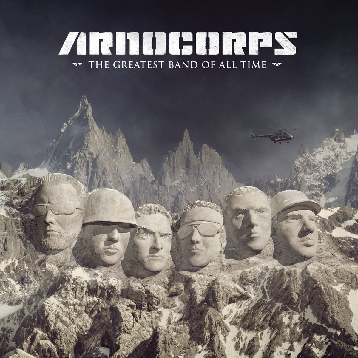 Arnocorps – The Greatest Band Of All Time vinyl record cover