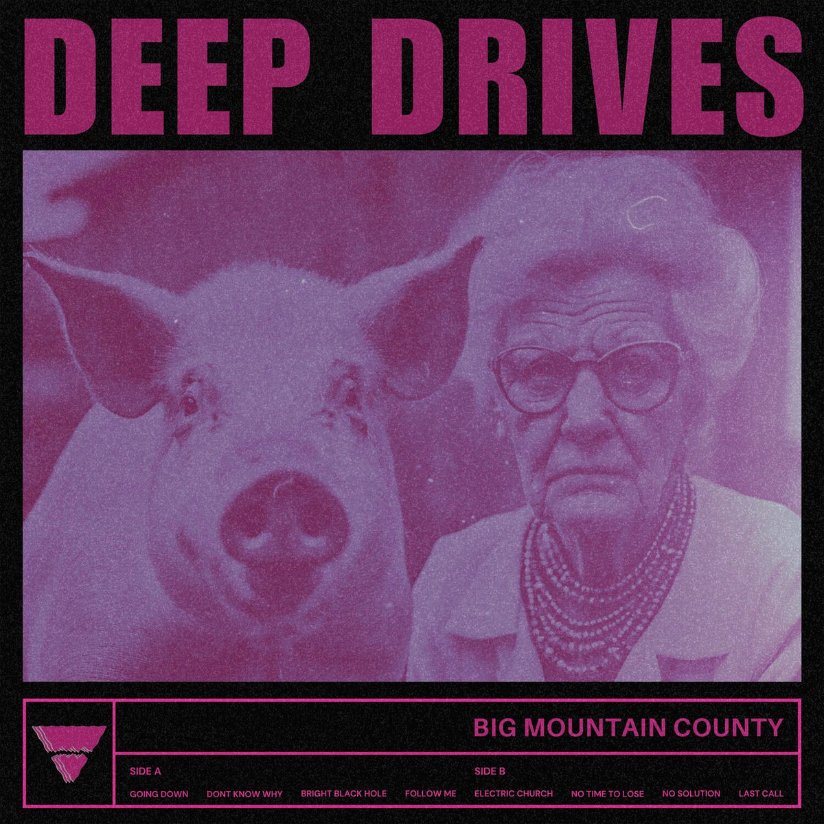 Big Mountain County – Deep Drives vinyl record cover