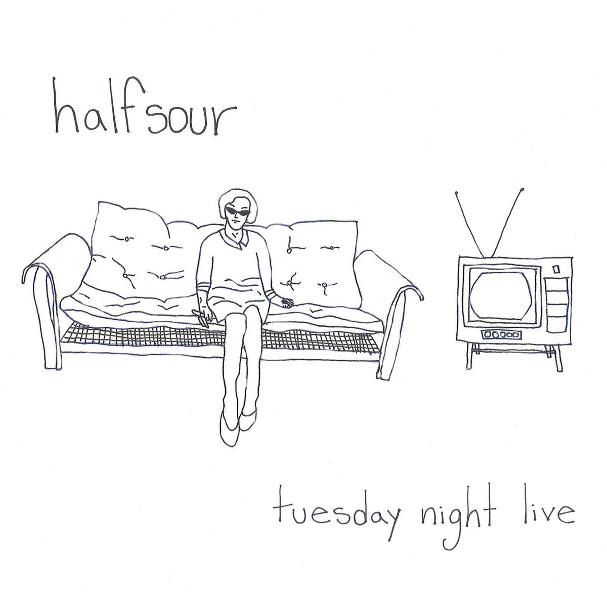 Halfsour – Tuesday Night Live vinyl record cover