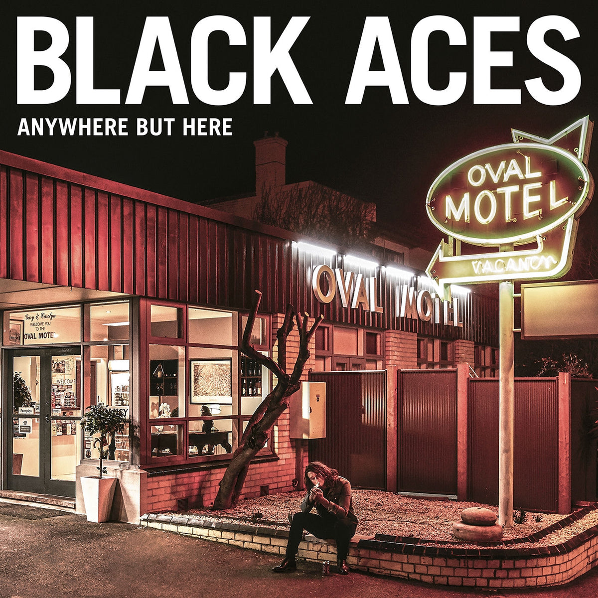 Black Aces – Anywhere But Here vinyl record cover