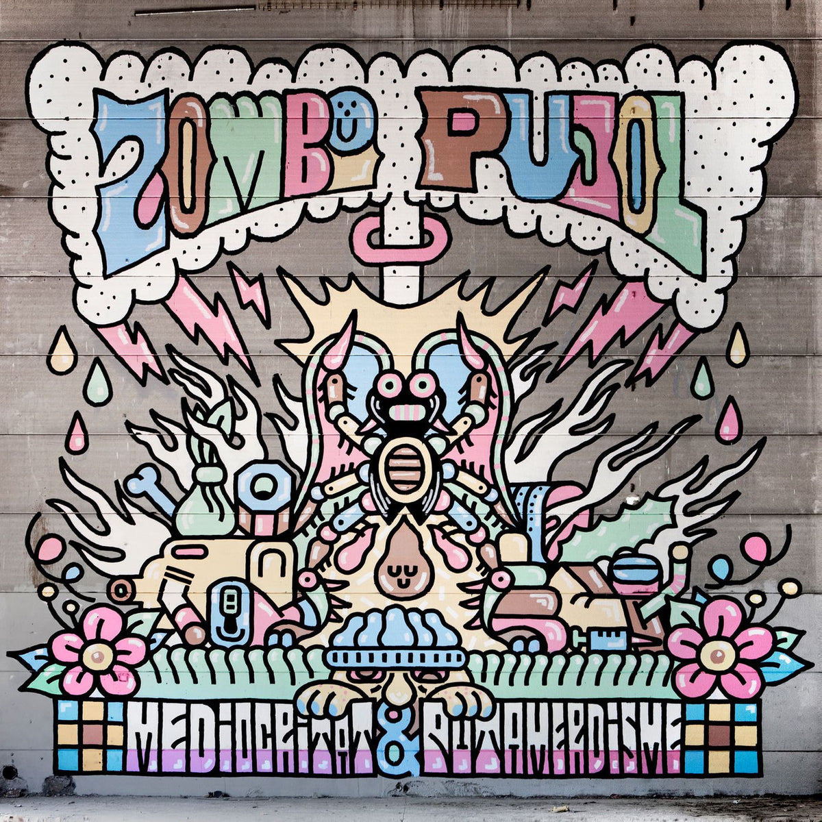 Zombi Pujol – Mediocricitat I Putame... vinyl record cover