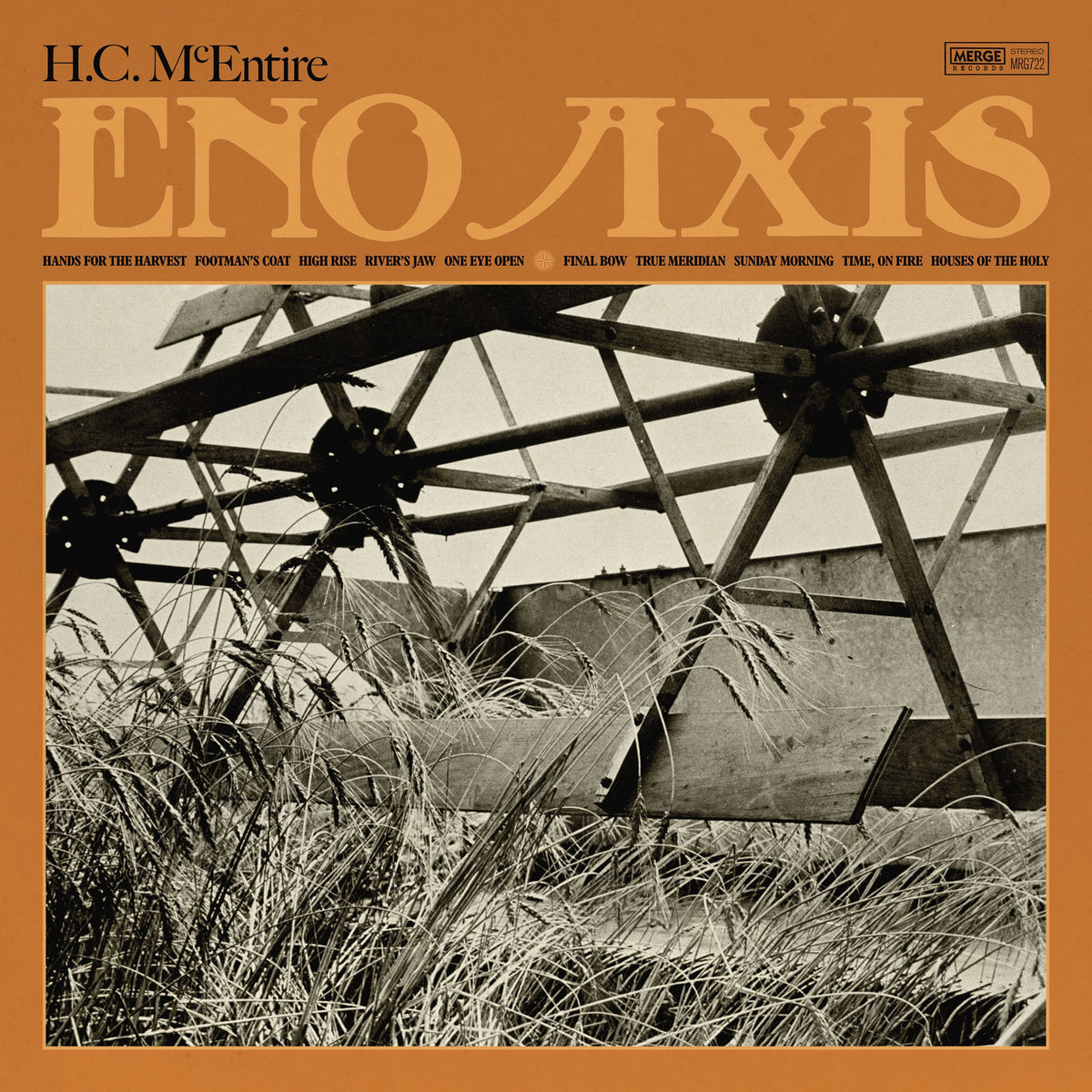 H.C. McEntire – Eno Axis vinyl cover