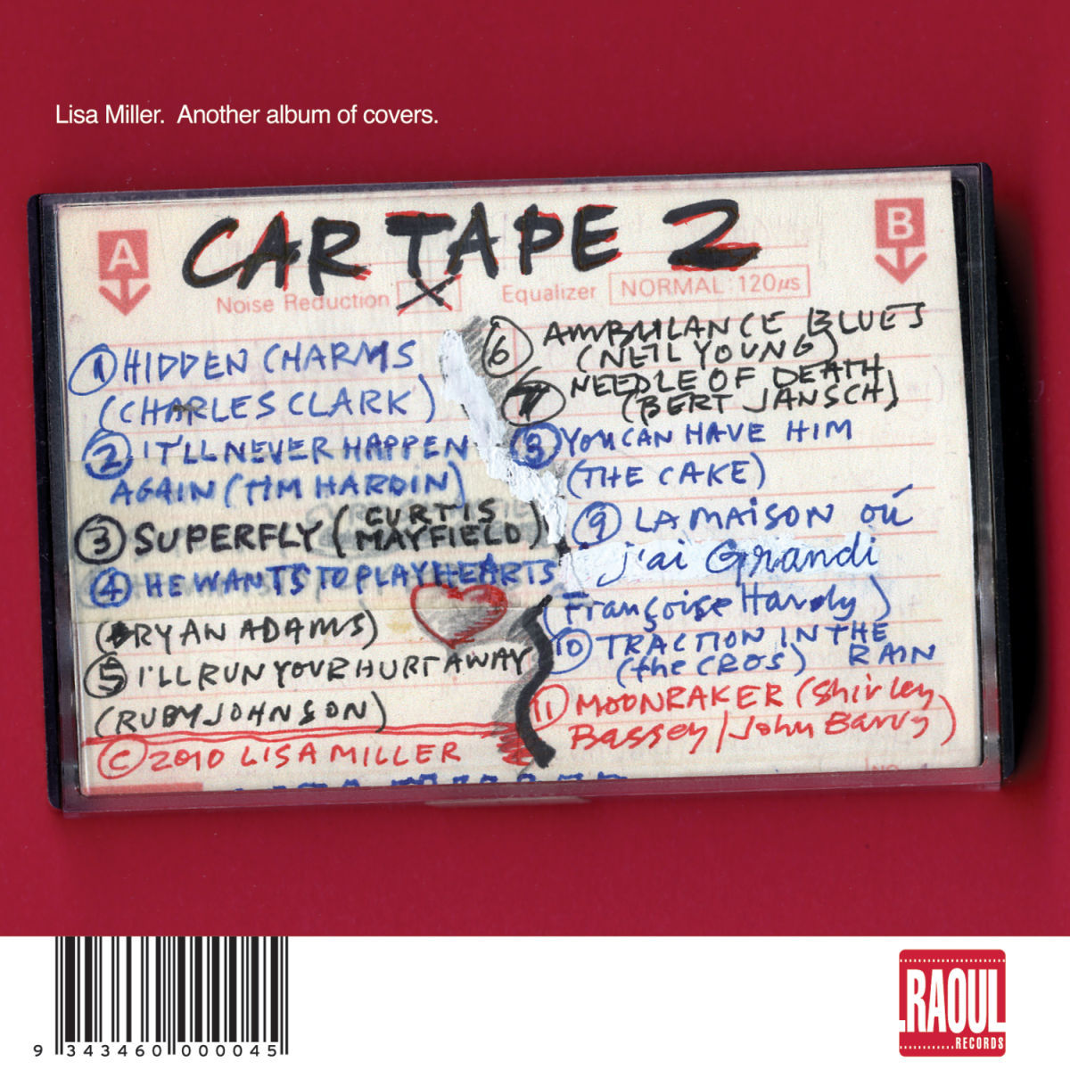 Lisa Miller – Car Tape 2 vinyl cover