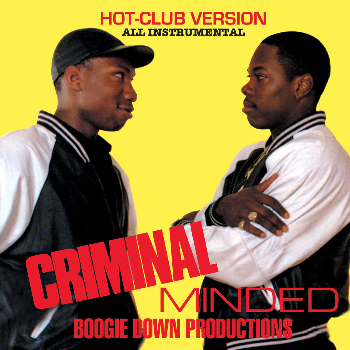 Boogie Down Productions – Criminal Minded (2 Lp) vinyl record cover
