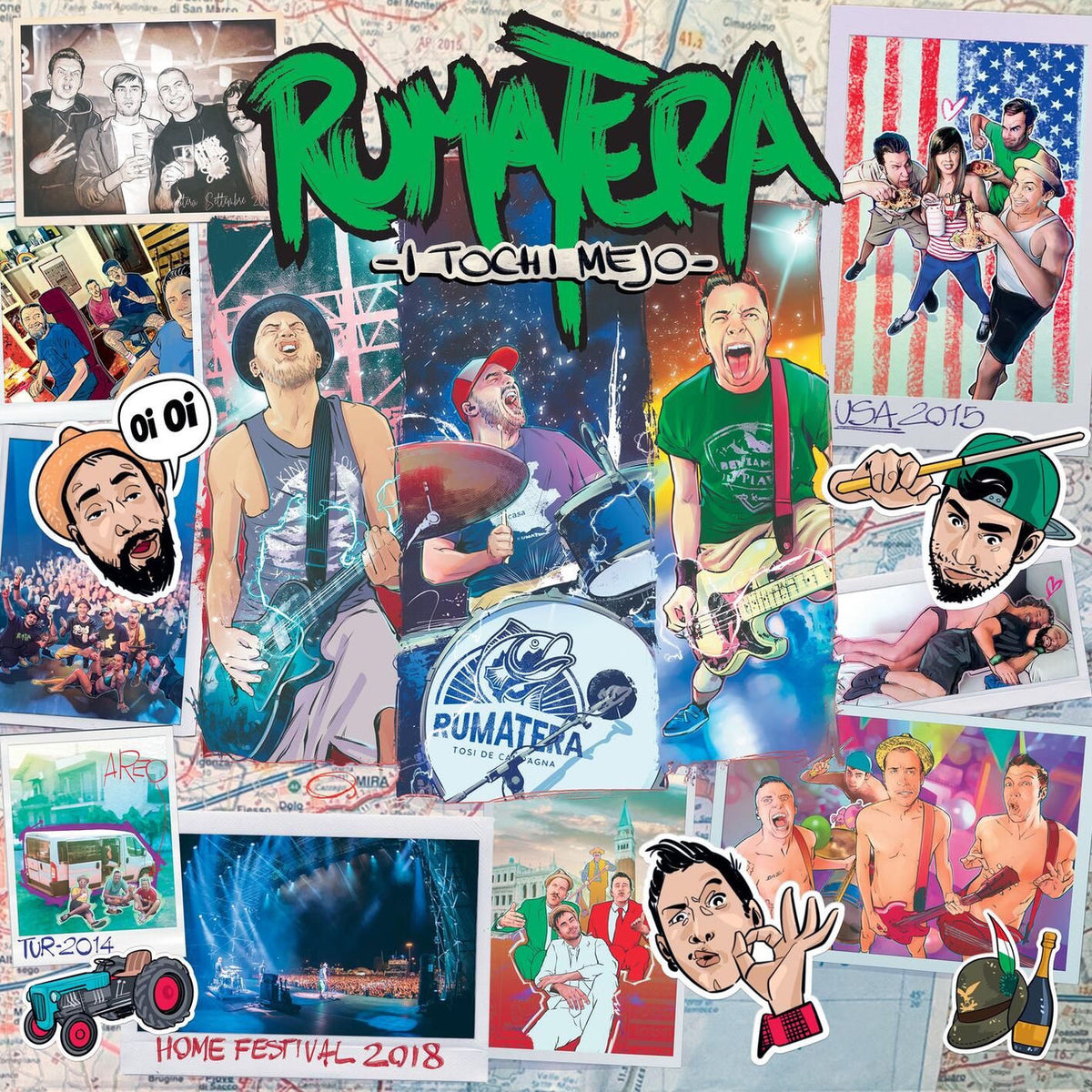 Rumatera – I Tochi Mejo vinyl record cover