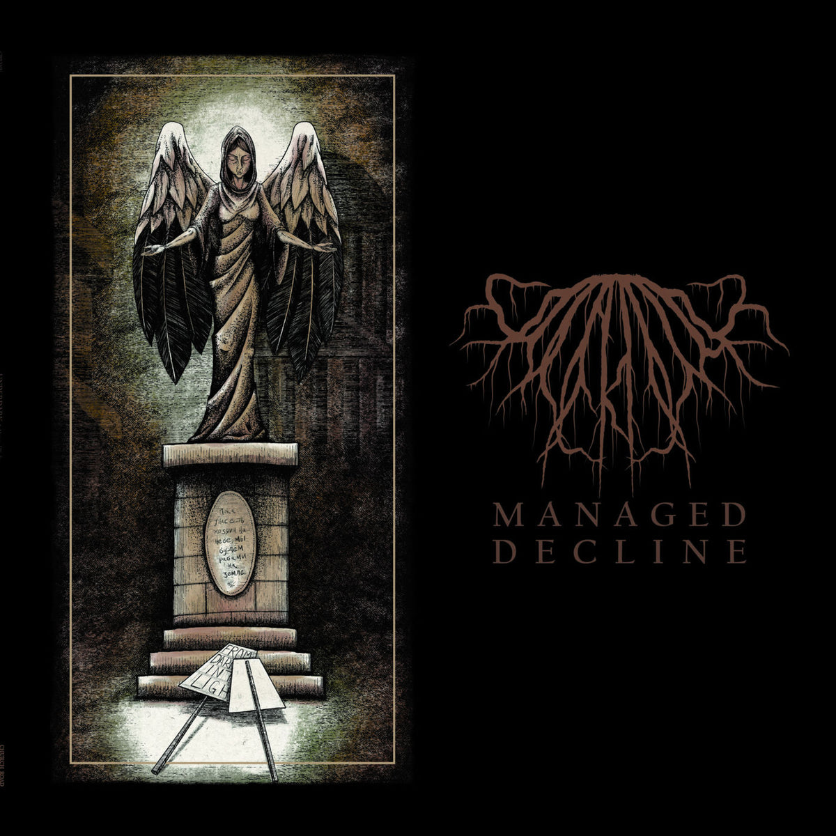 Underdark – Managed Decline vinyl record cover