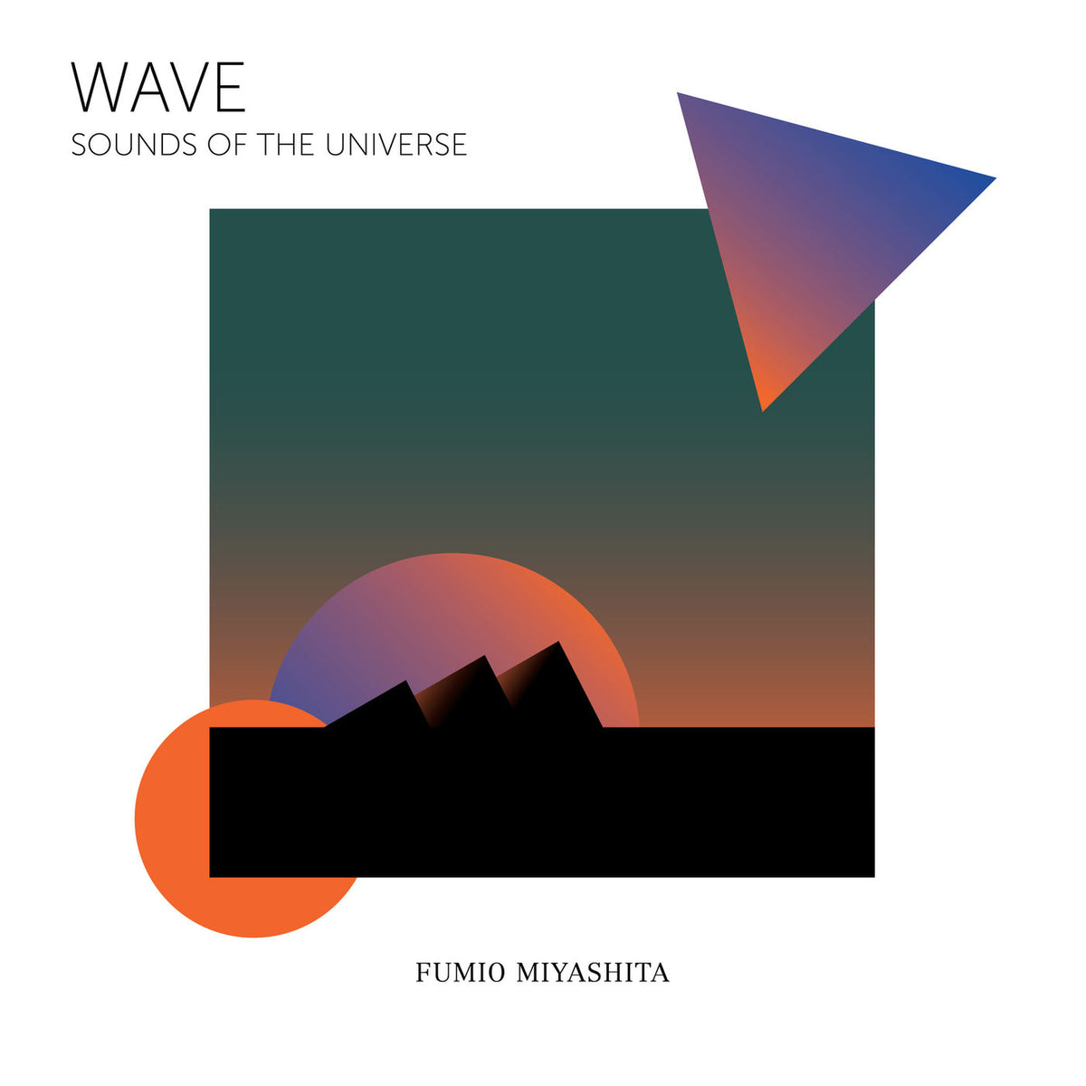 Fumio Miyashita – Wave Sounds of the Universe vinyl cover