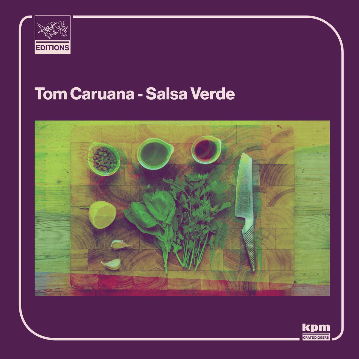 Tom Caruana – Salsa Verde vinyl cover