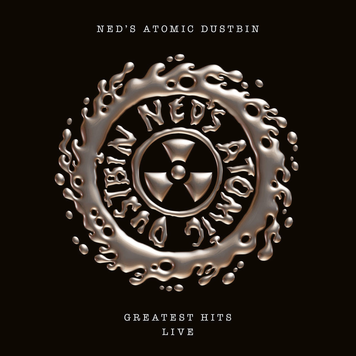 Neds Atomic Dustbin – Greatest Hits Live vinyl record cover
