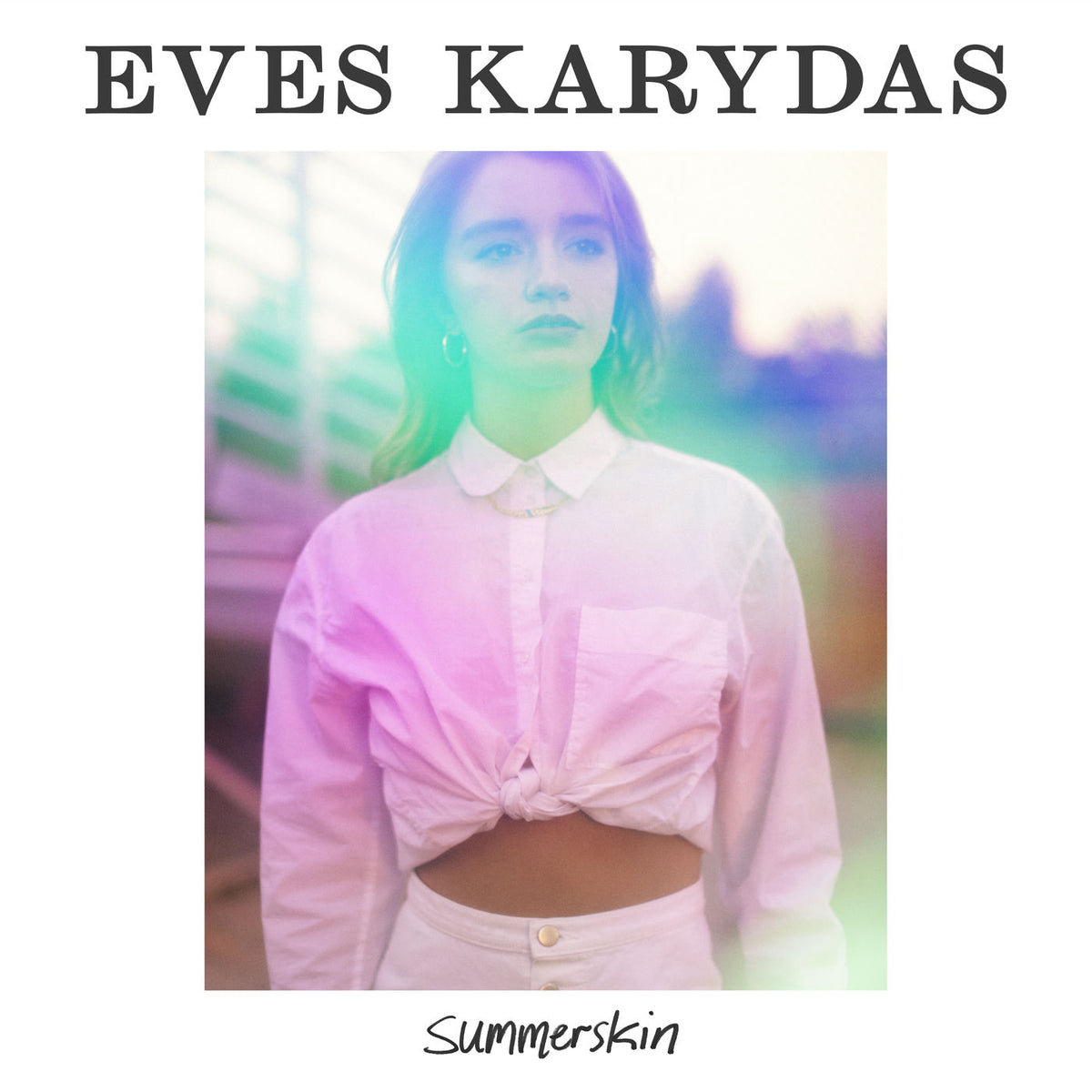 Eves Karydas – Summerskin vinyl record cover