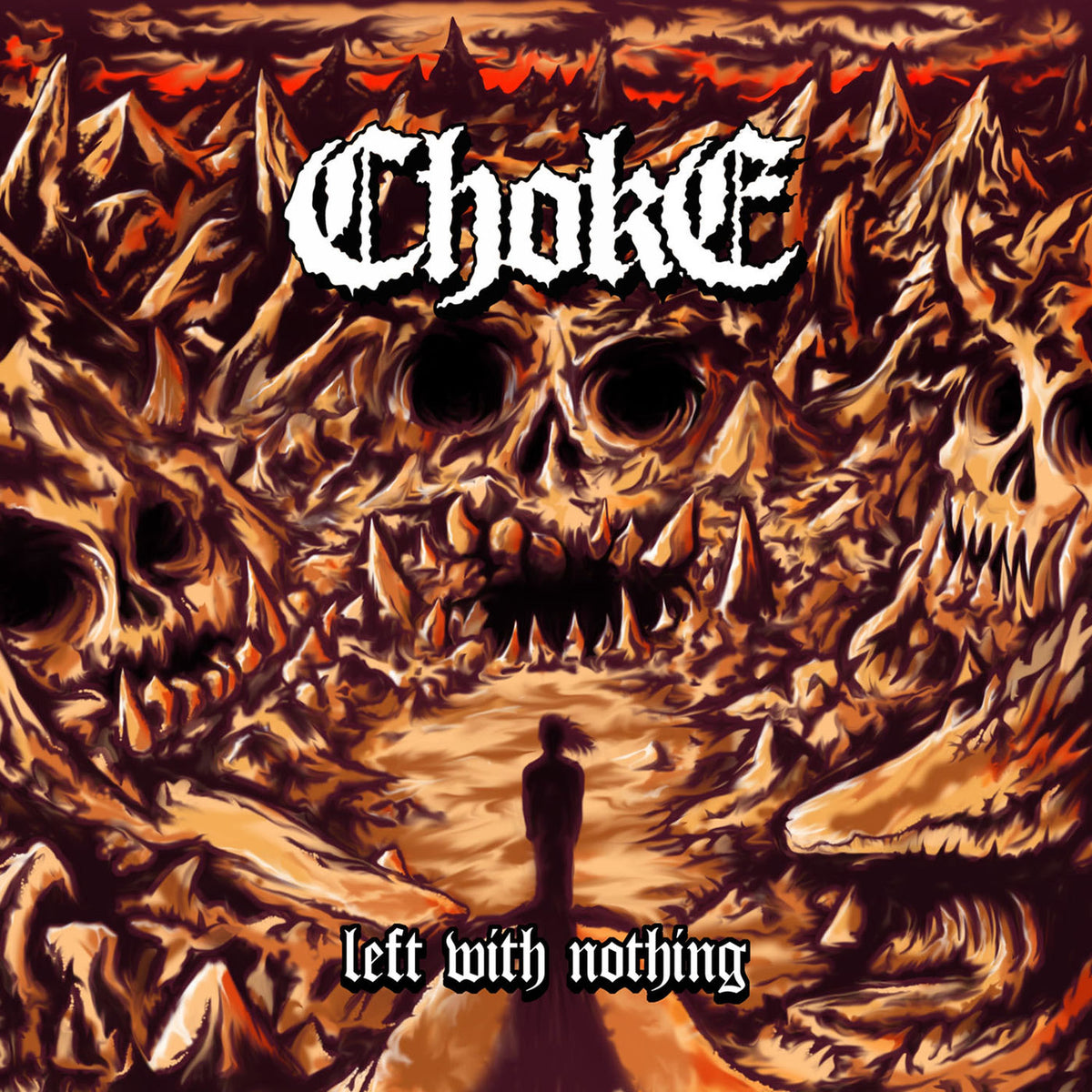 Choke – Left With Nothing vinyl record cover