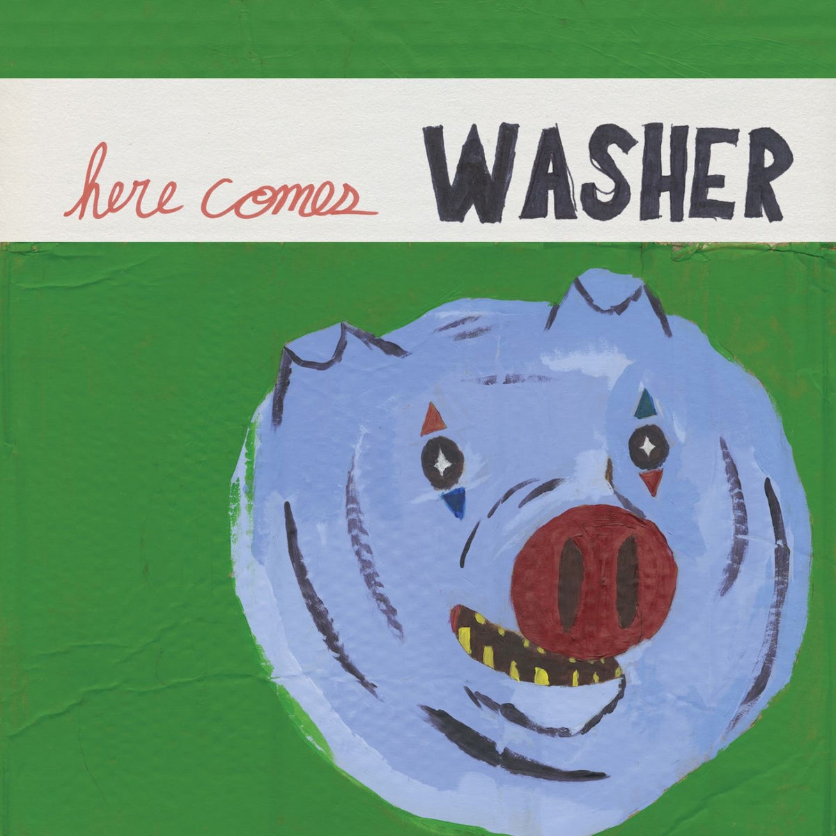 Washer – Here Comes Washer vinyl record cover