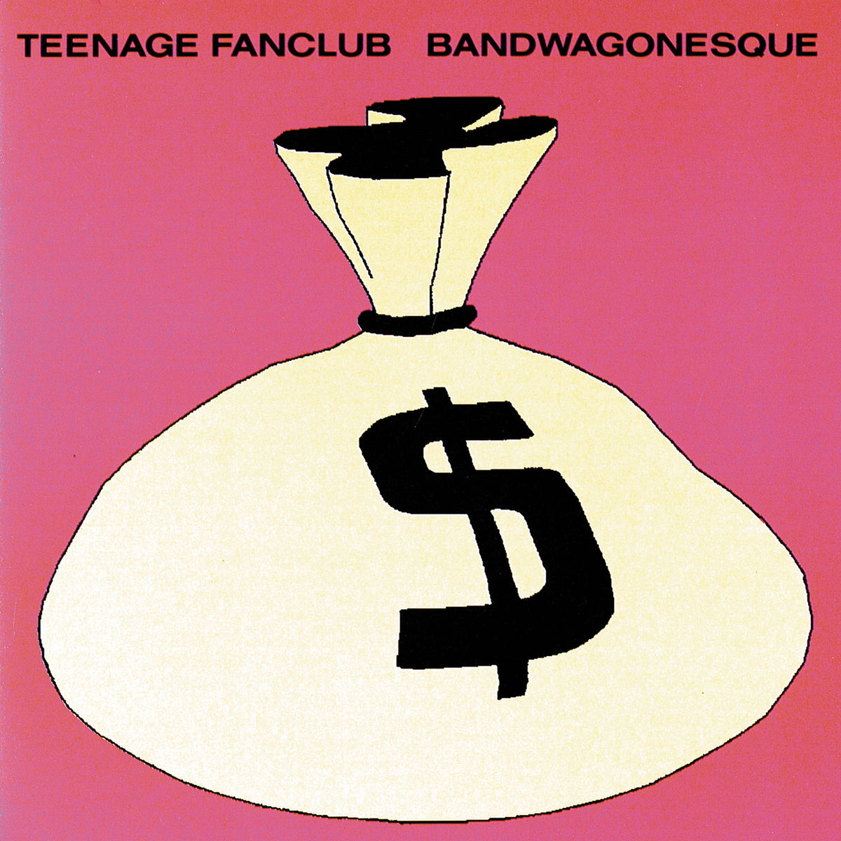 Teenage Fanclub – Bandwagonesque (Transparent Yellow Vinyl) vinyl record cover