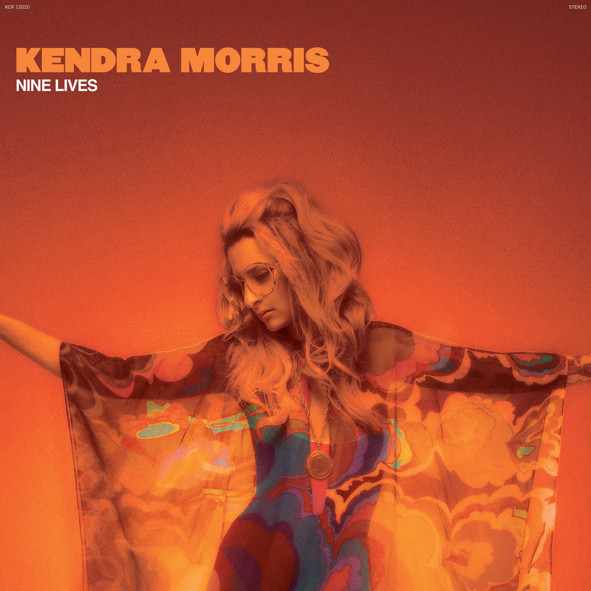 Kendra Morris – Nine Lives (Clear Vinyl, Orange) vinyl record cover