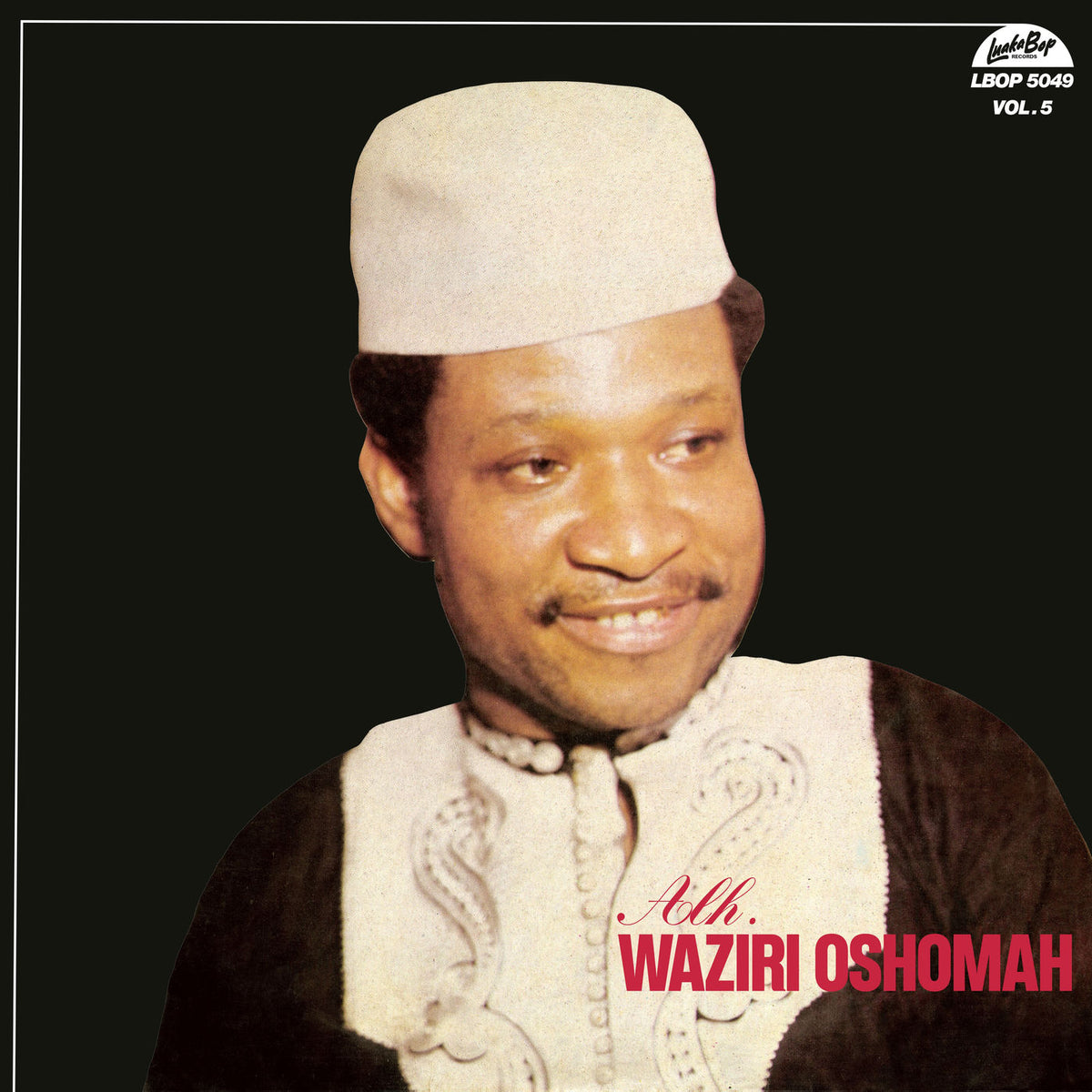 Alhaji Waziri Oshomah – Vol. 5 vinyl cover