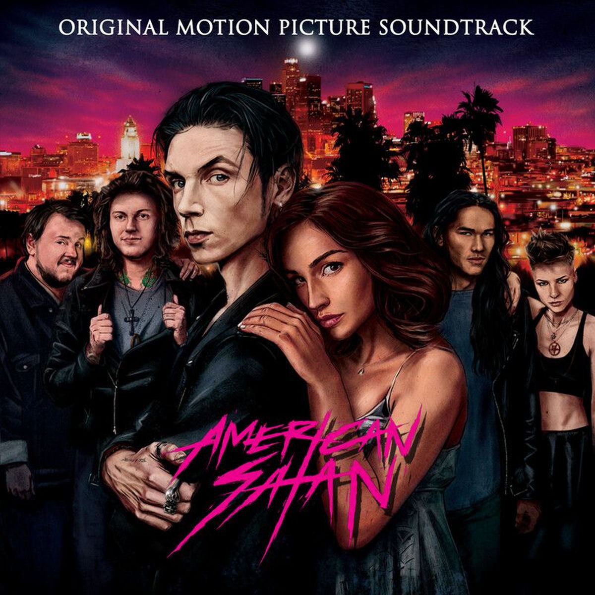 Various Artists – American Satan (COLOURED) vinyl record cover