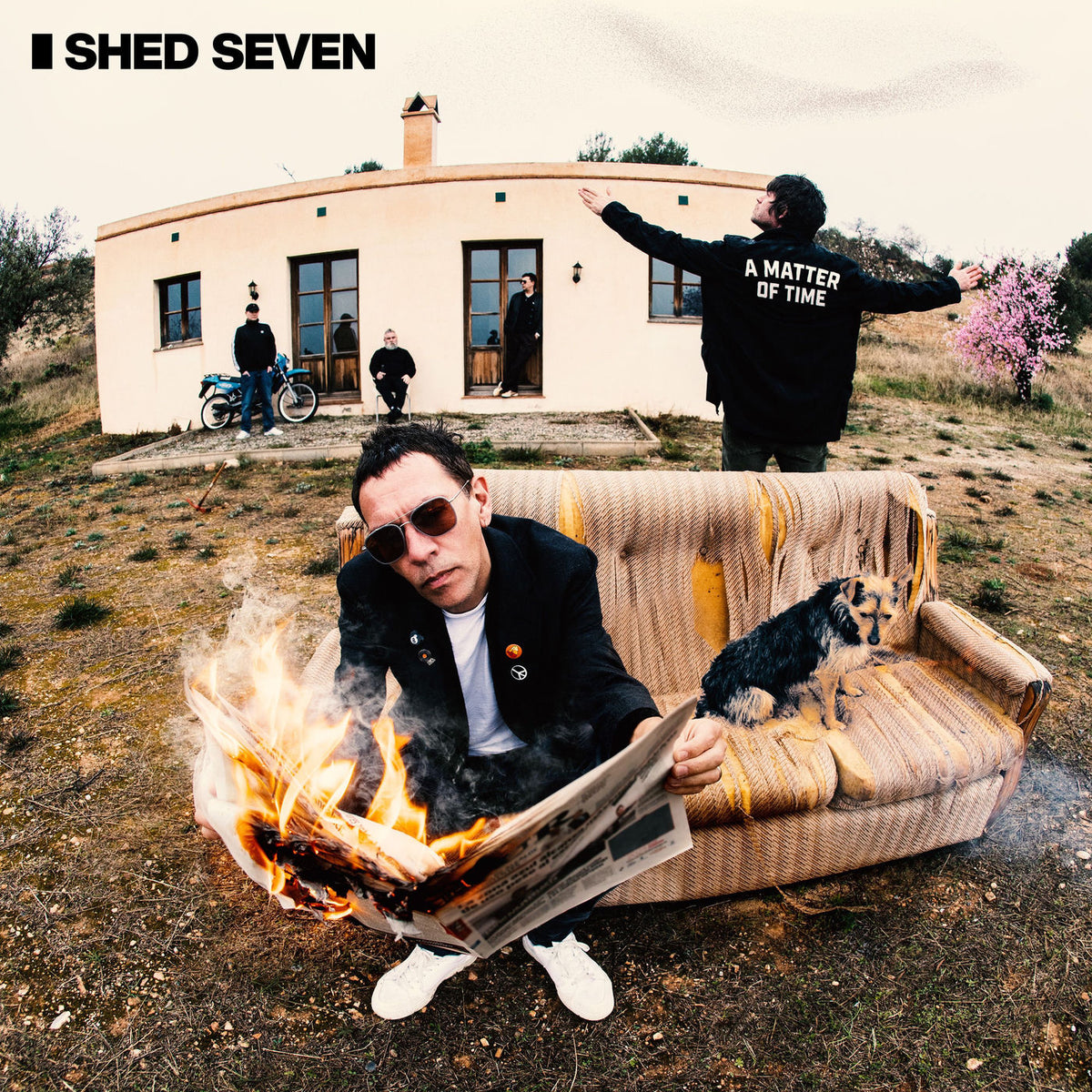 Shed Seven – A Matter of Time vinyl record cover