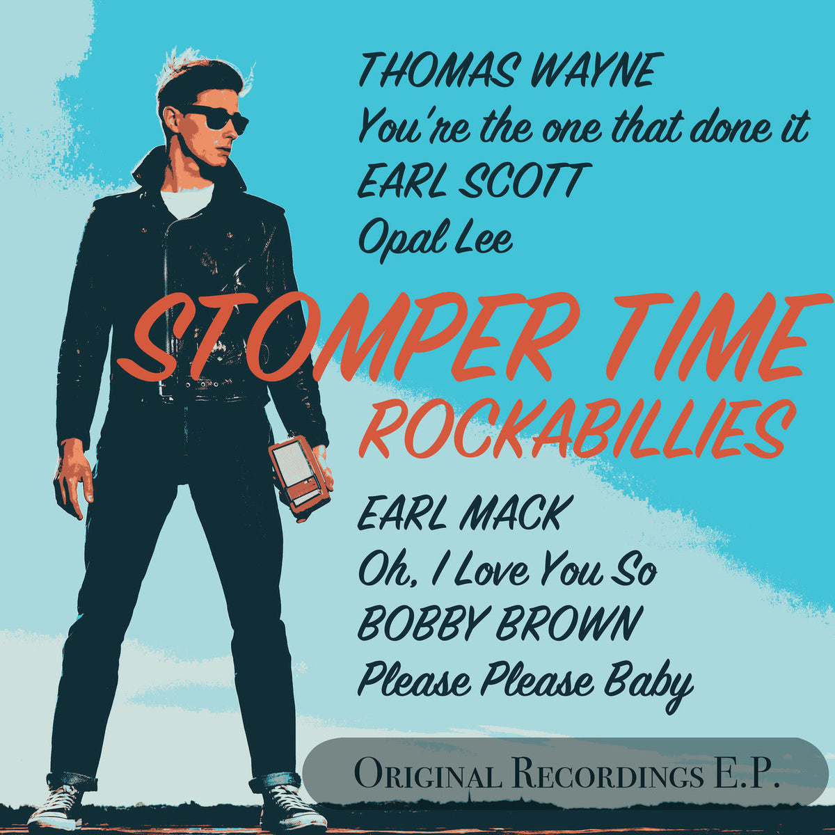 Various Artists – Stomper Time Rockabillies, Vol. 2 - EP vinyl cover