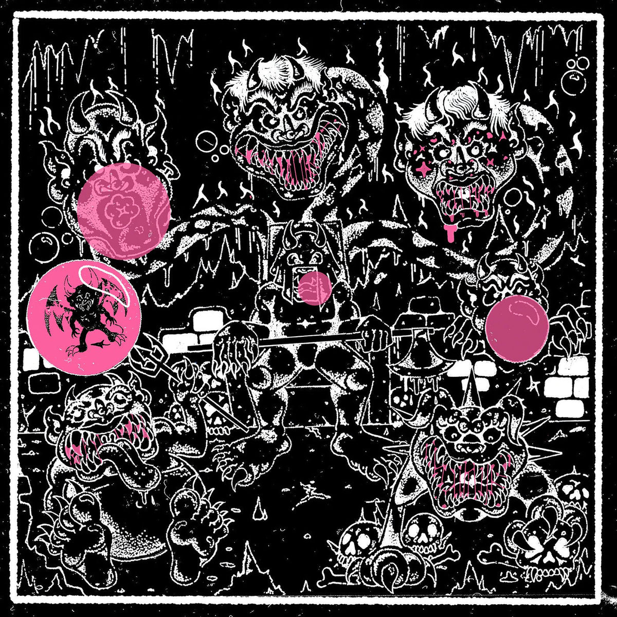 Crocodiles – Upside Down In Heaven vinyl record cover
