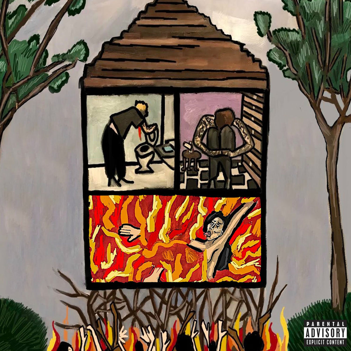 $uicideboy$ – Long Term Effects of SUFFERING vinyl cover
