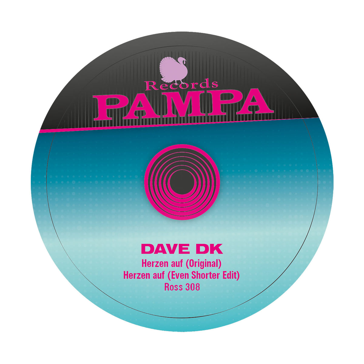 Dave DK – Herzen Auf vinyl cover