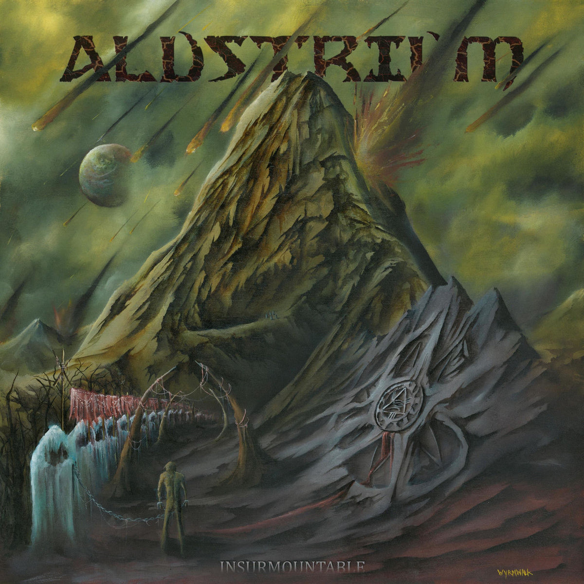 Alustrium – Insurmountable vinyl cover