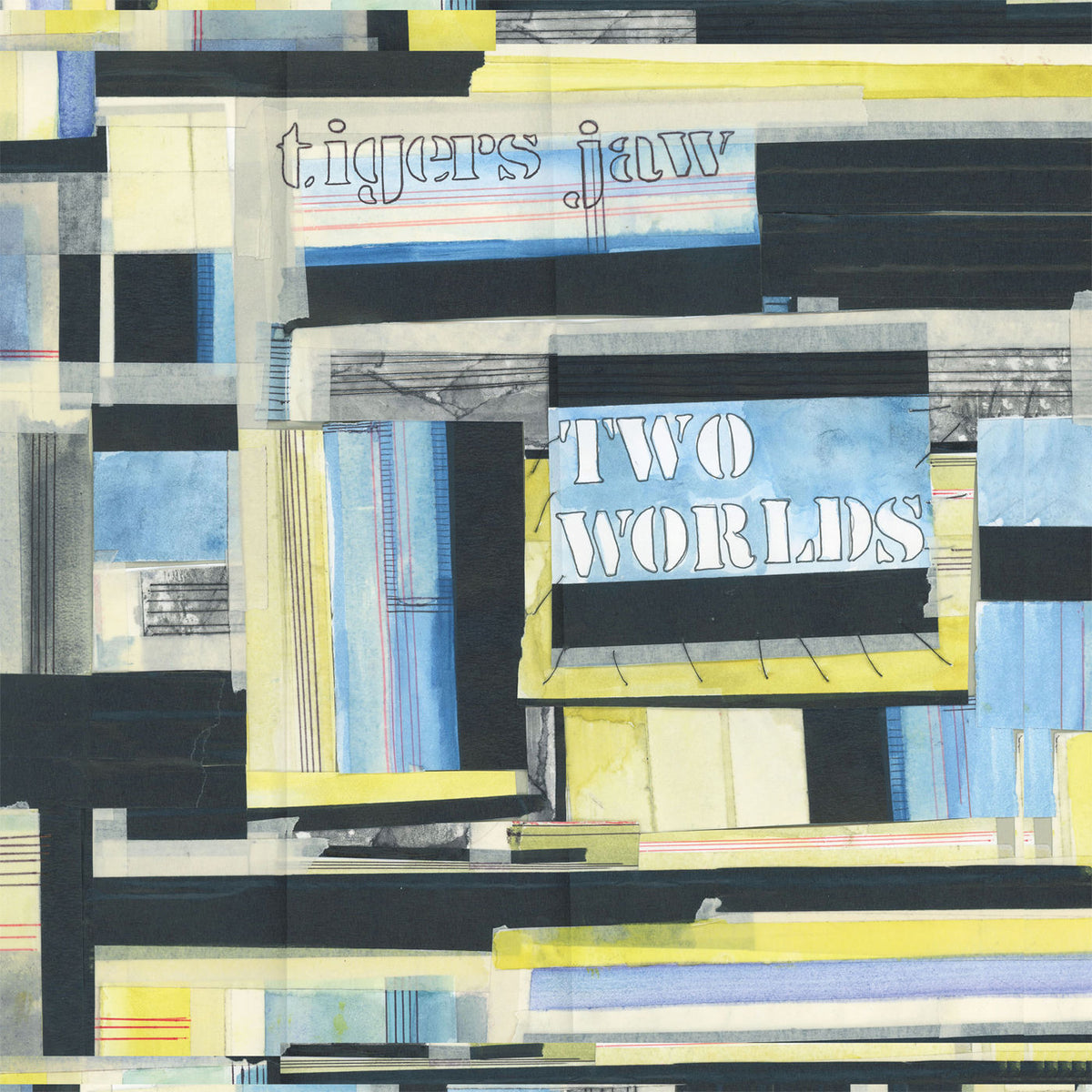 Tigers Jaw – Two Worlds (COLV) vinyl record cover