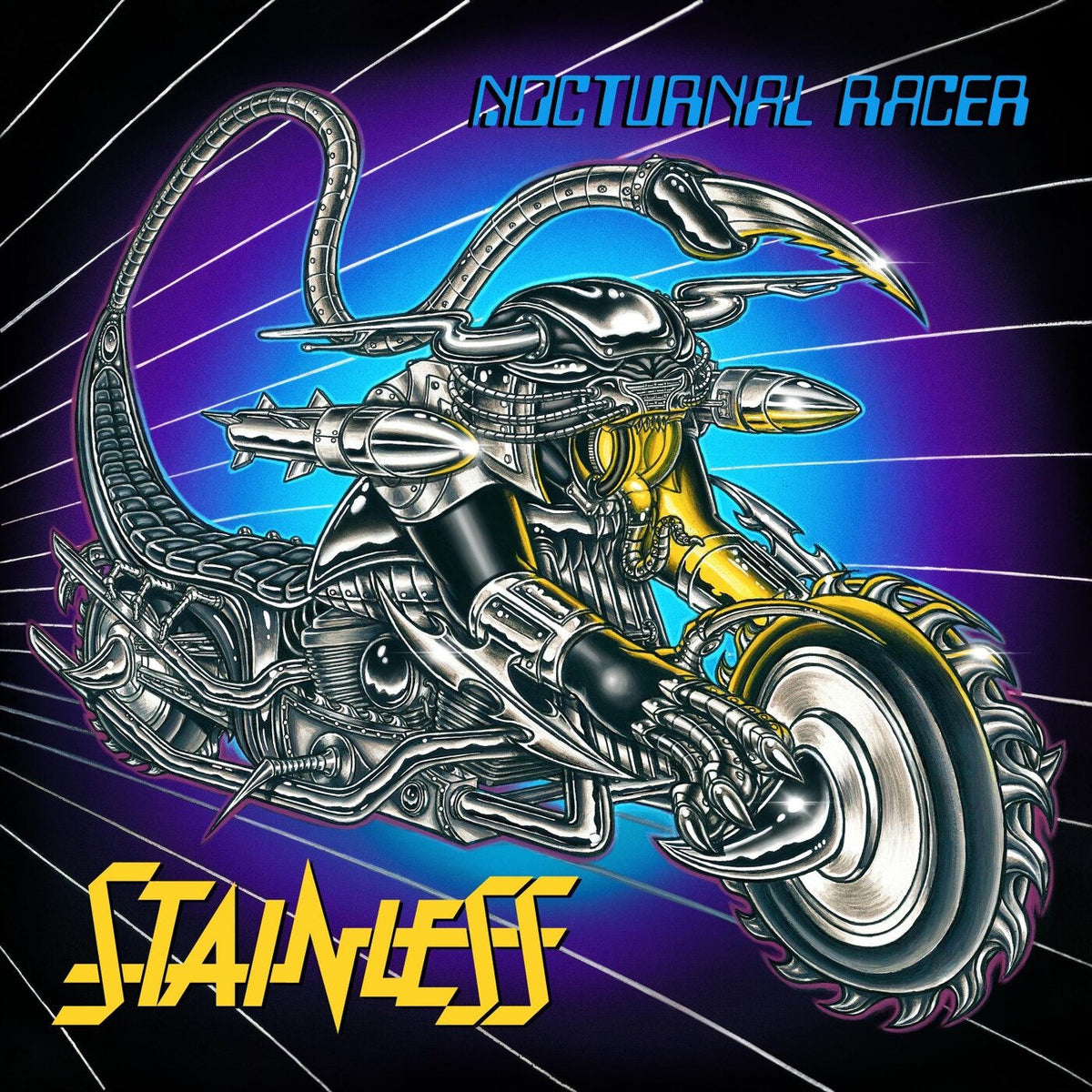 Stainless – Nocturnal Racer (Coloured Vinyl) vinyl record cover