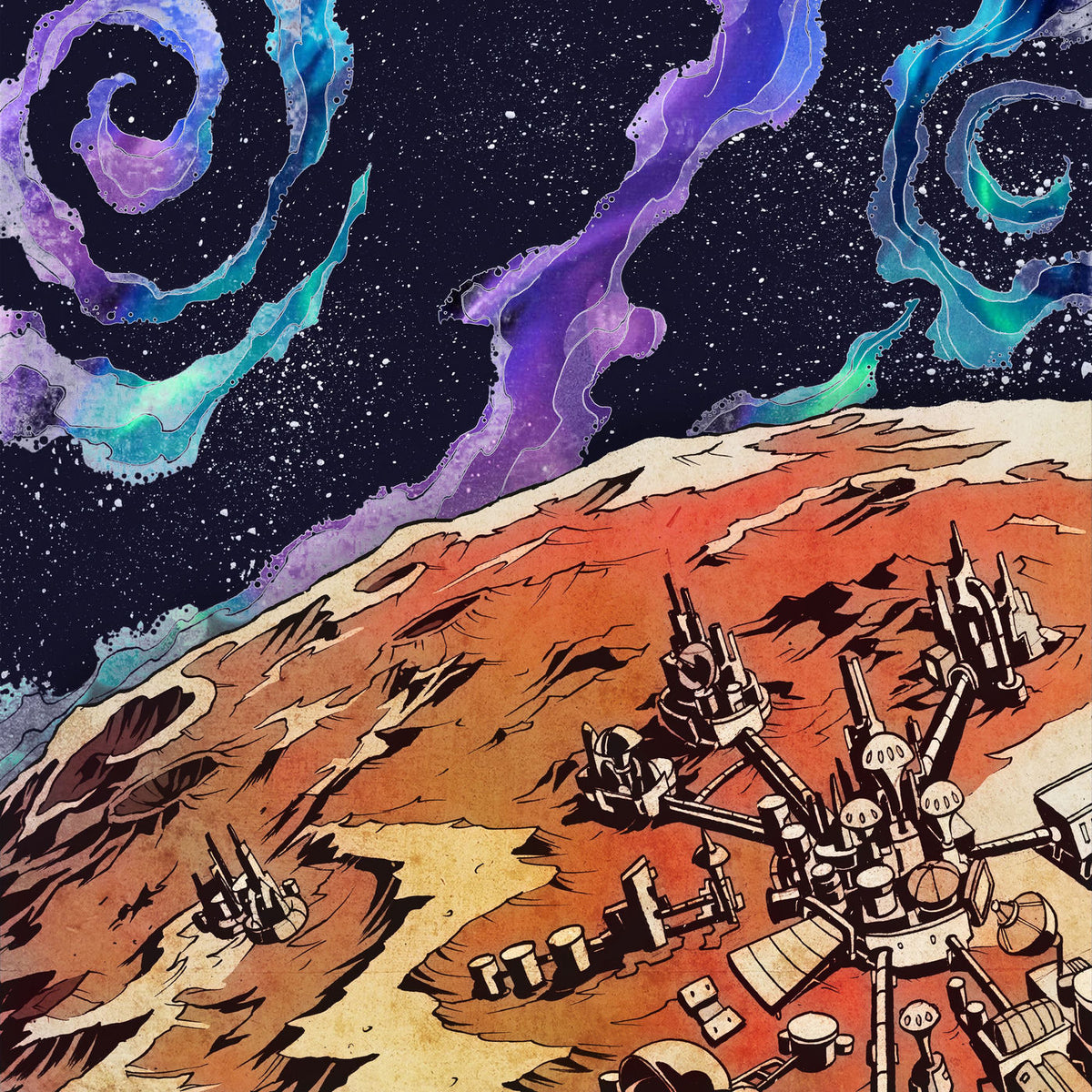 Namir Blade – Aphelion's Traveling Circus vinyl cover
