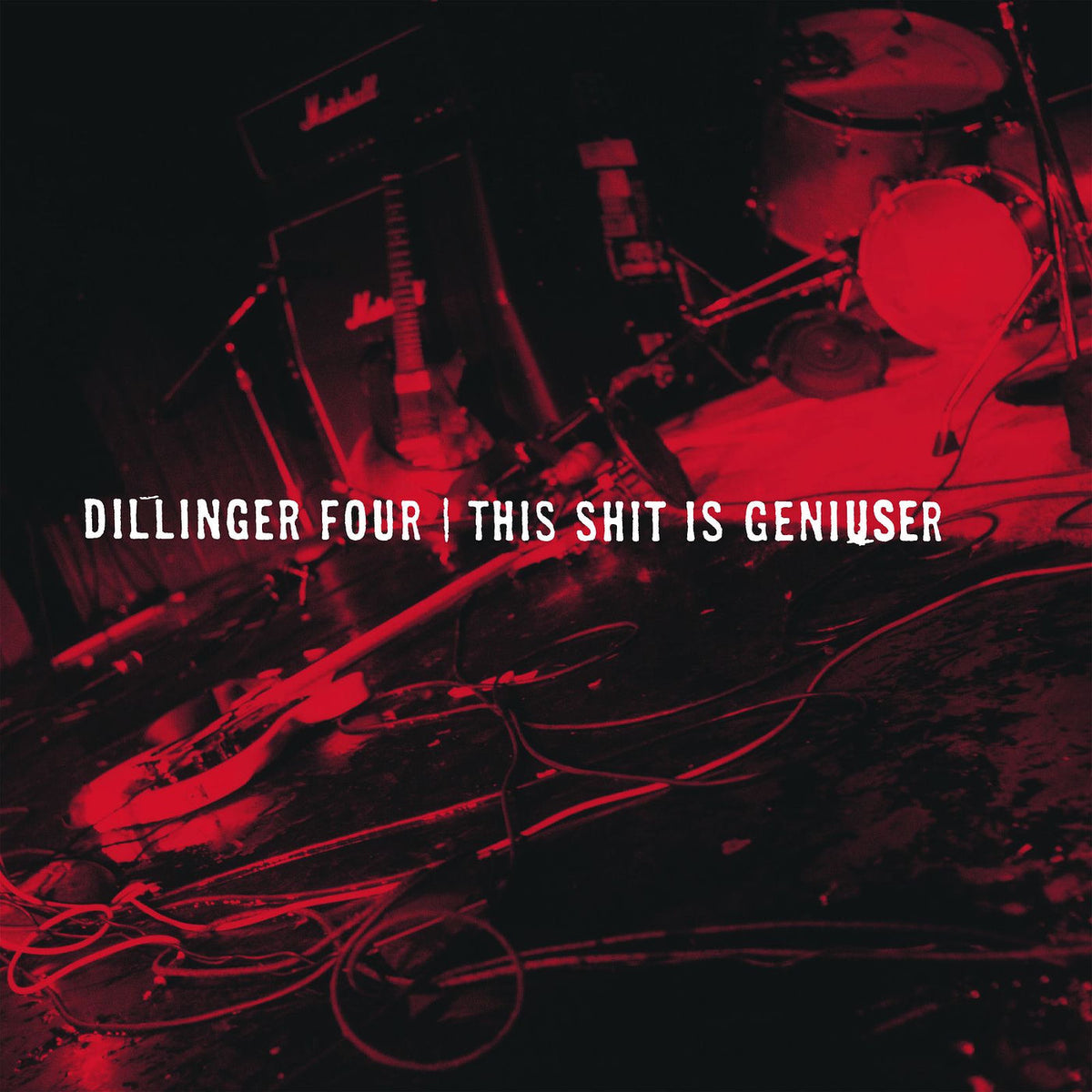Dillinger Four – This Shit Is Geniuser vinyl record cover