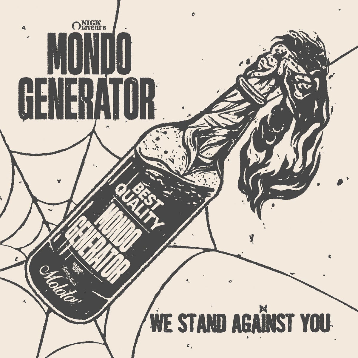 Mondo Generator – We Stand Against You (Coloured Vinyl) vinyl record cover