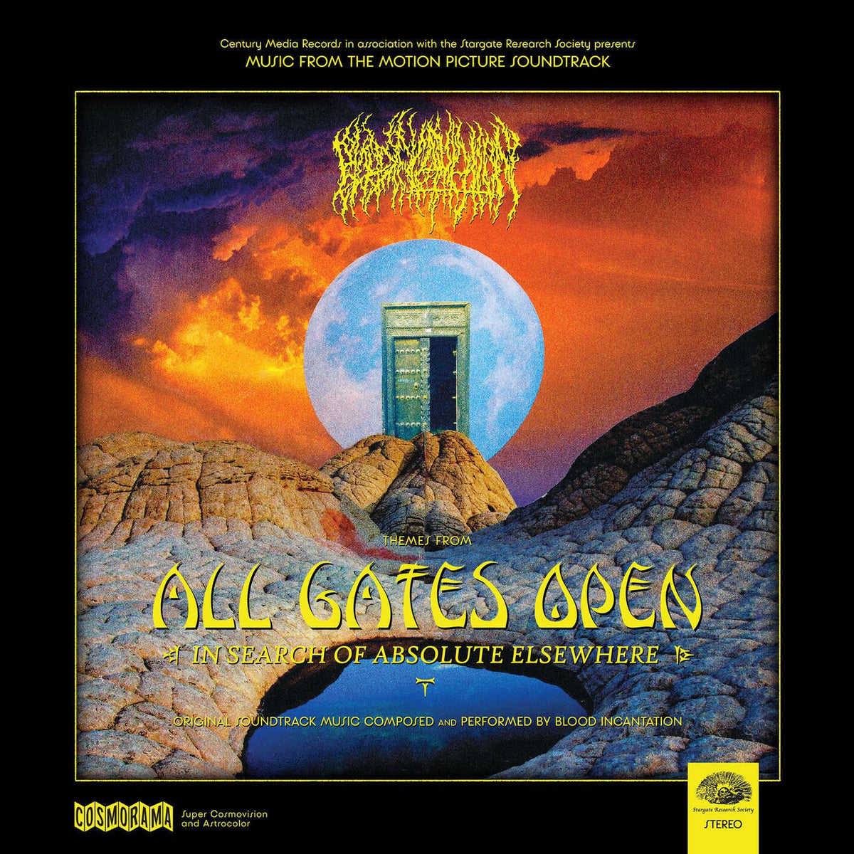 Blood Incantation – All Gates Open (Ost) (Blu-Ray) (Us Version) vinyl record cover
