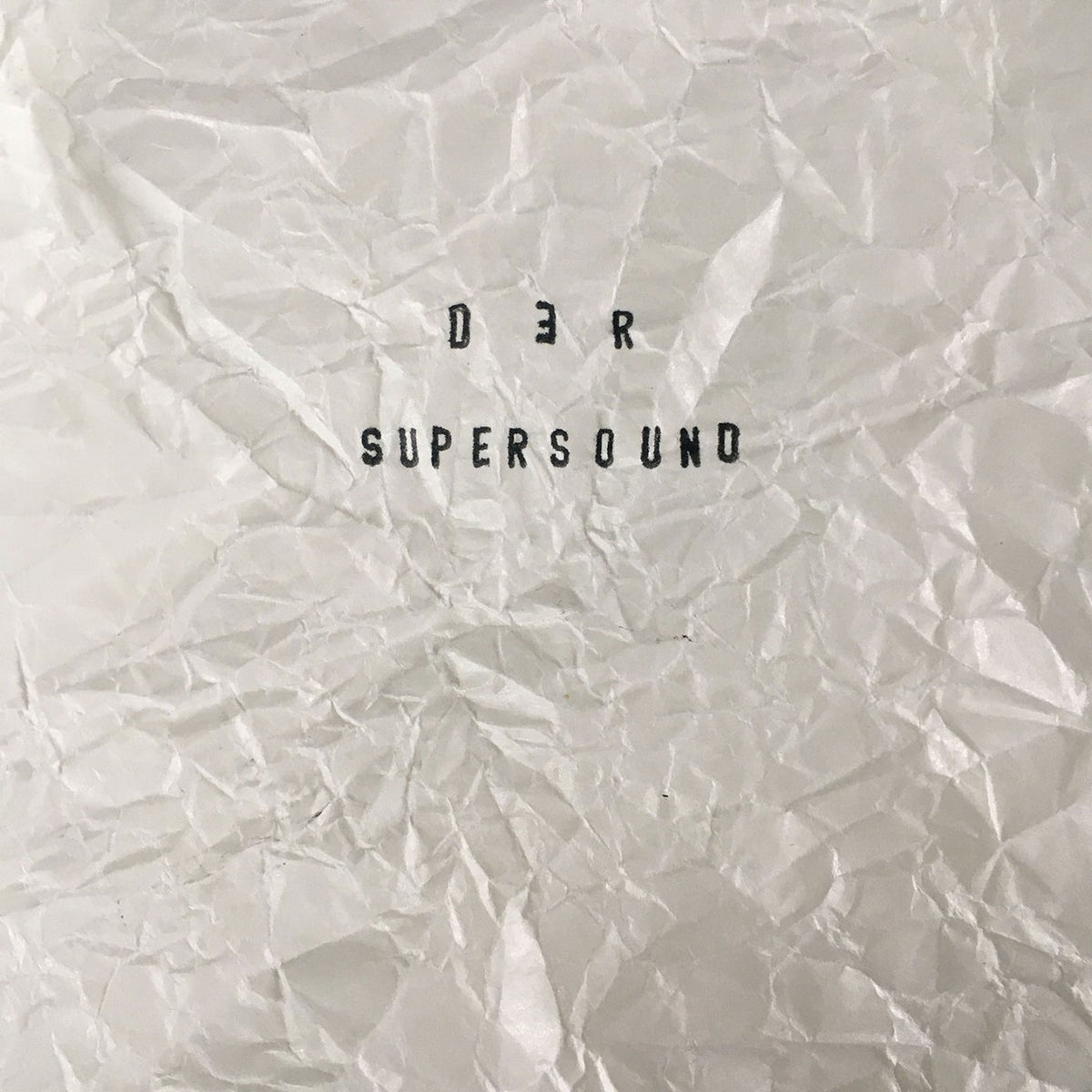 DER – Supersound vinyl record cover
