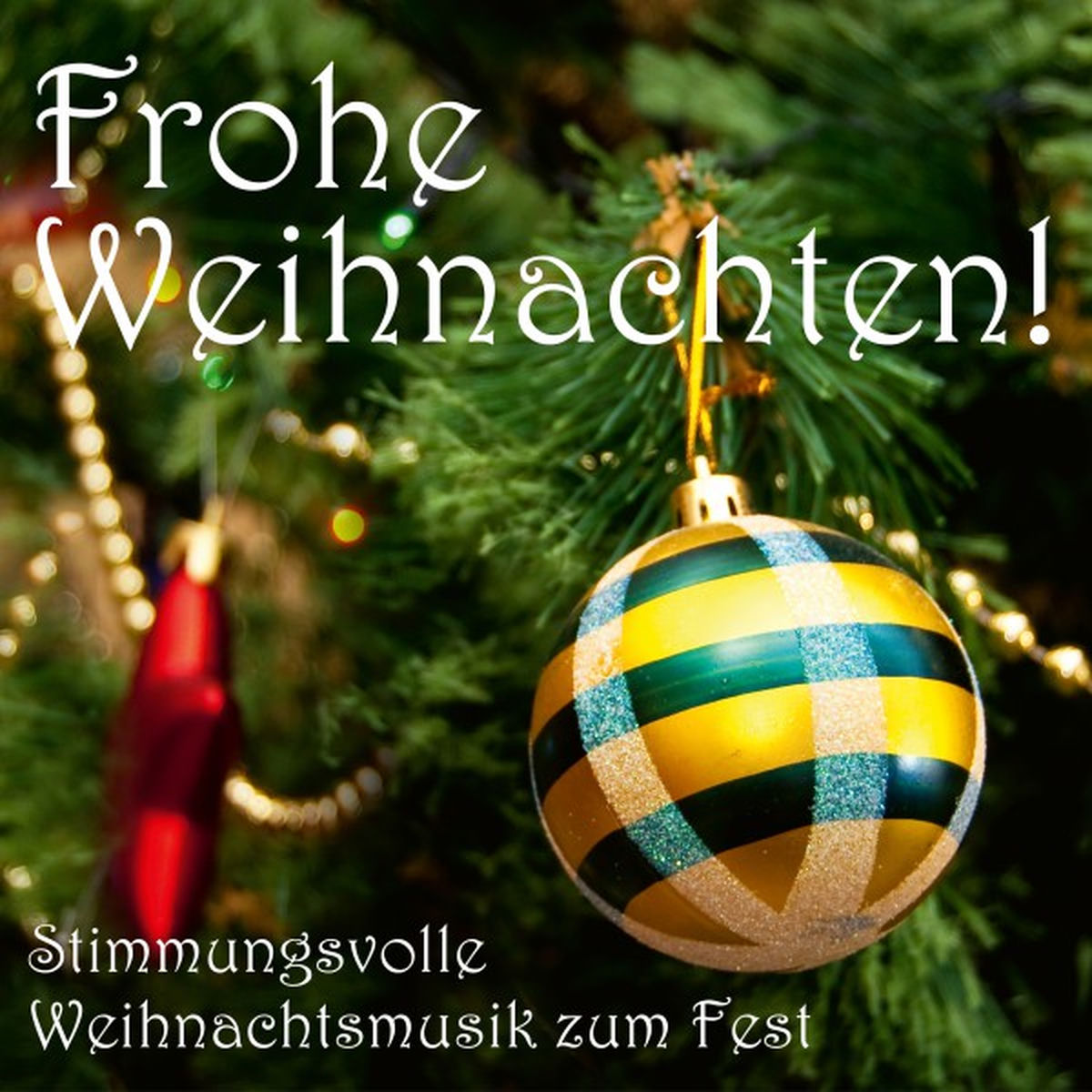 Various Artists – Frohe Weihnachten vinyl record cover