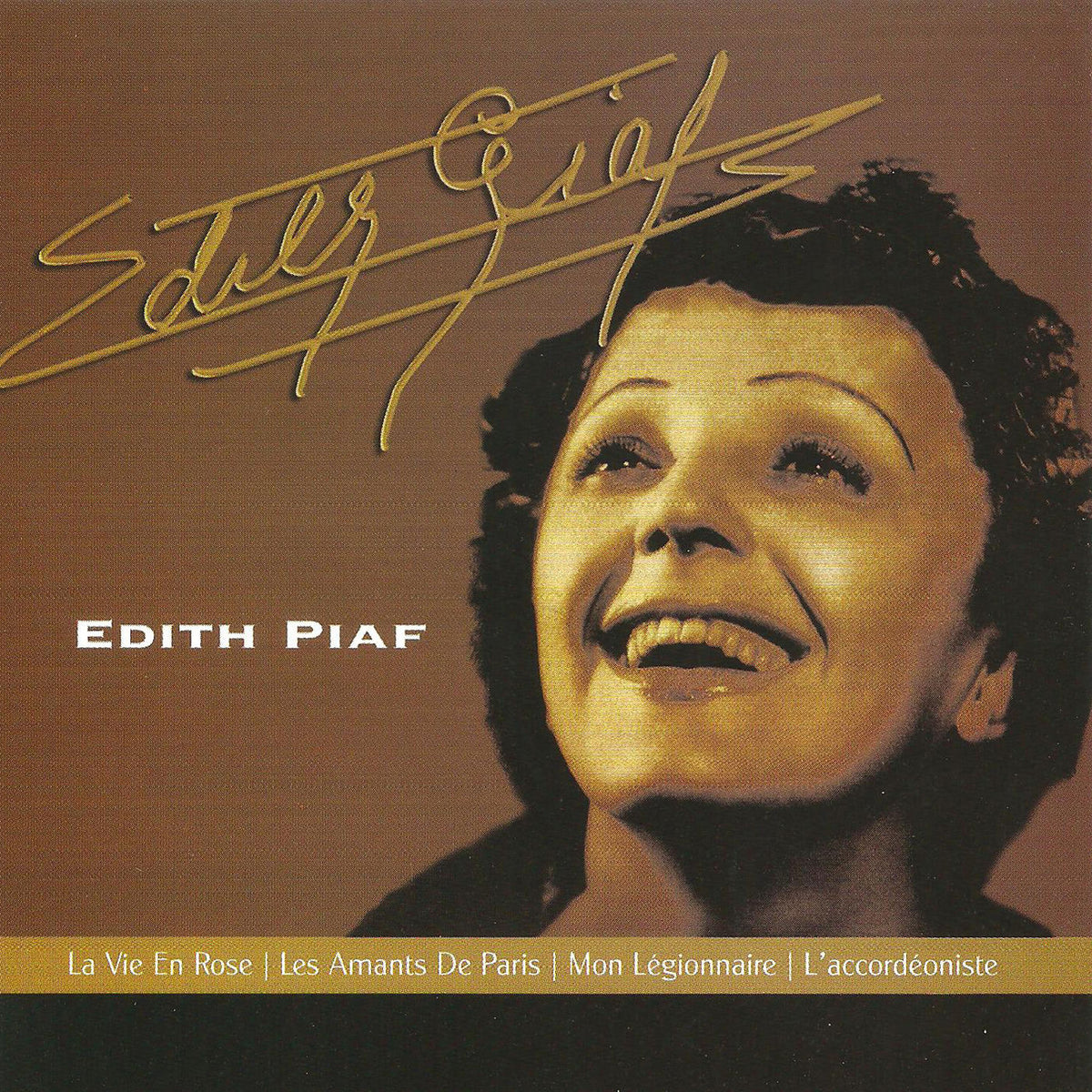 Edith Piaf – Edith Piaf vinyl cover