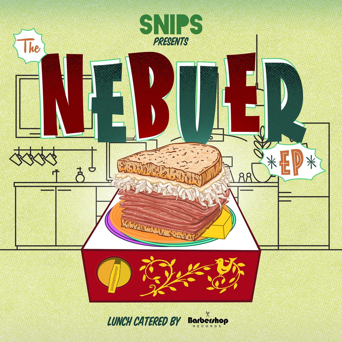 Snips – Nebuer EP vinyl cover