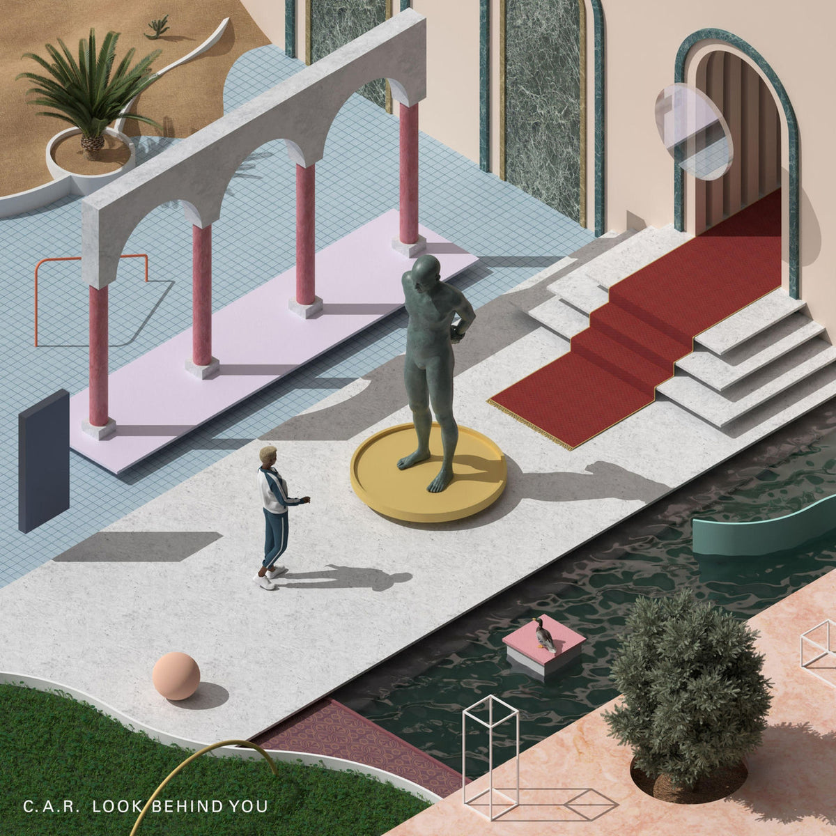 C.A.R. – Look Behind You vinyl record cover