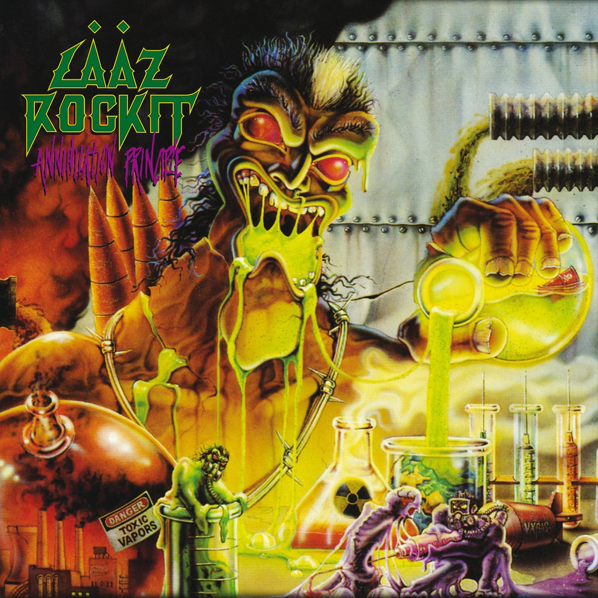 Laaz Rockit – Annihilation Principle vinyl record cover