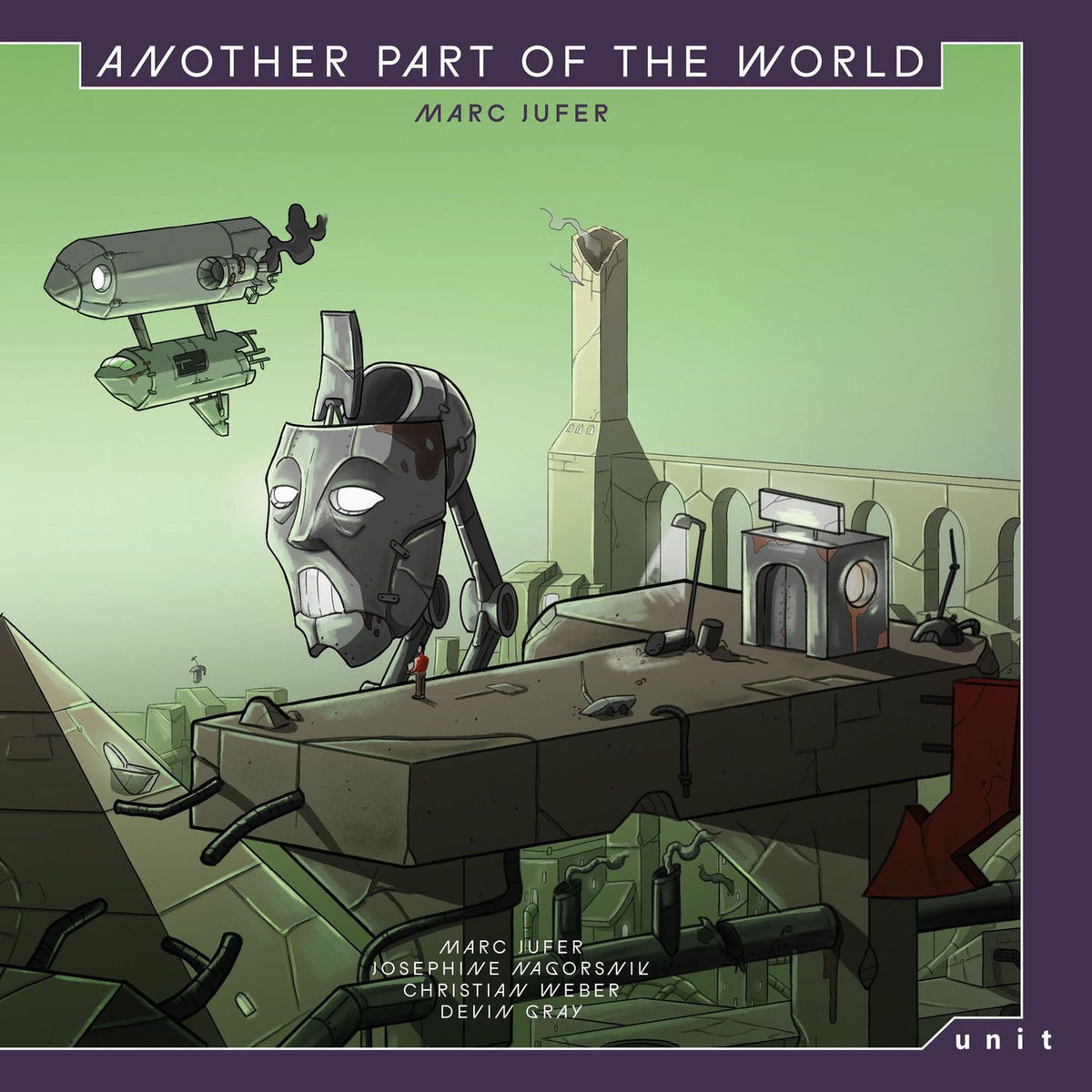 Marc Jufer – Another Part Of The World vinyl record cover
