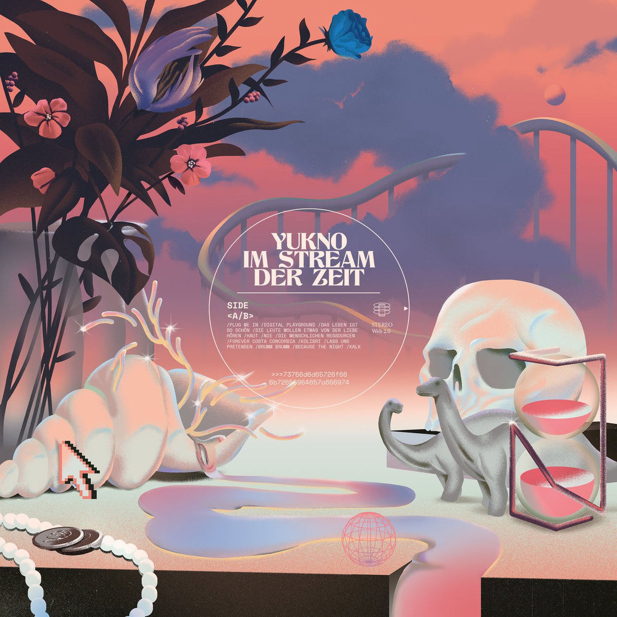 Yukno – Im Stream der Zeit vinyl cover