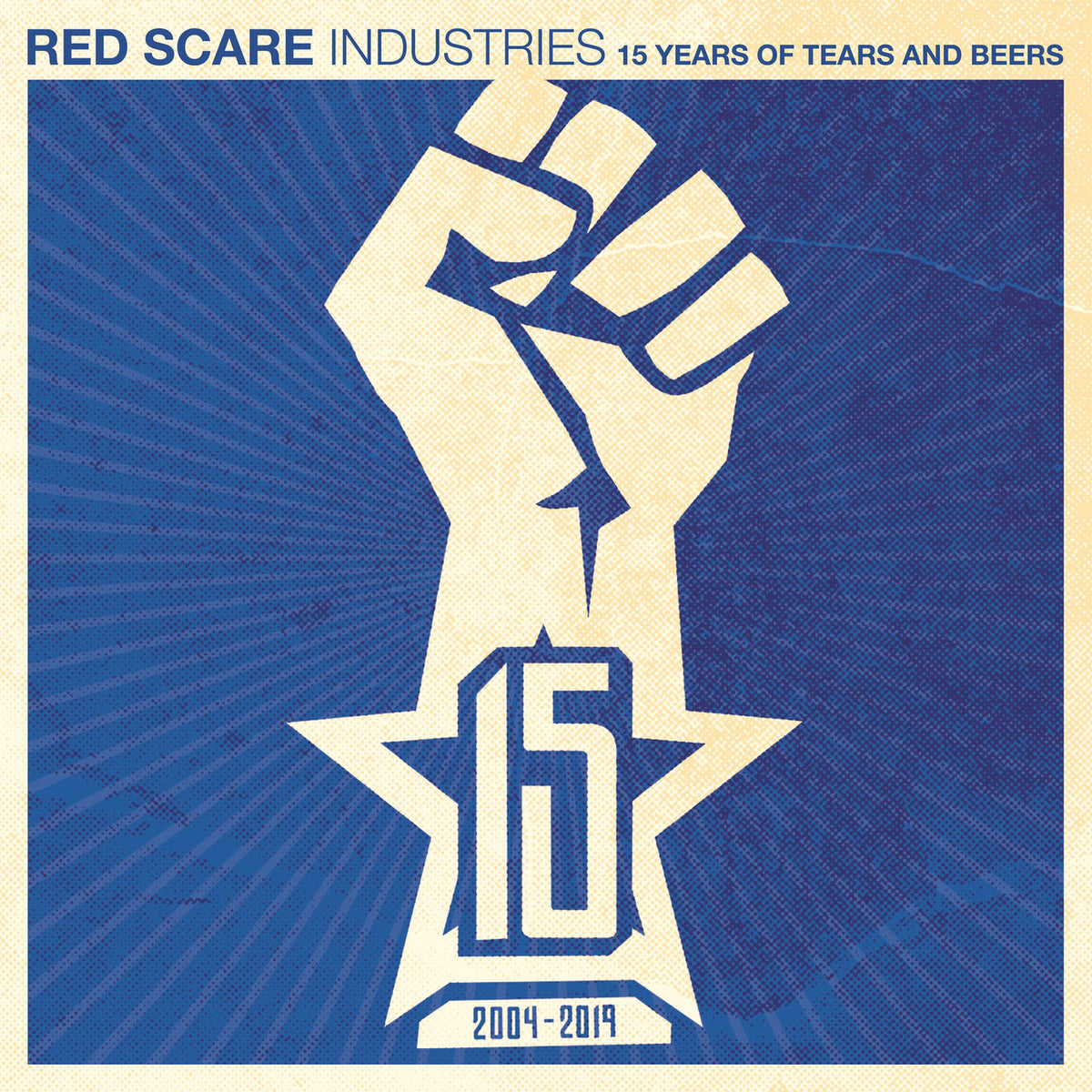 Various Artists – Red Scare: 15 Years Of Tears & Beers vinyl record cover