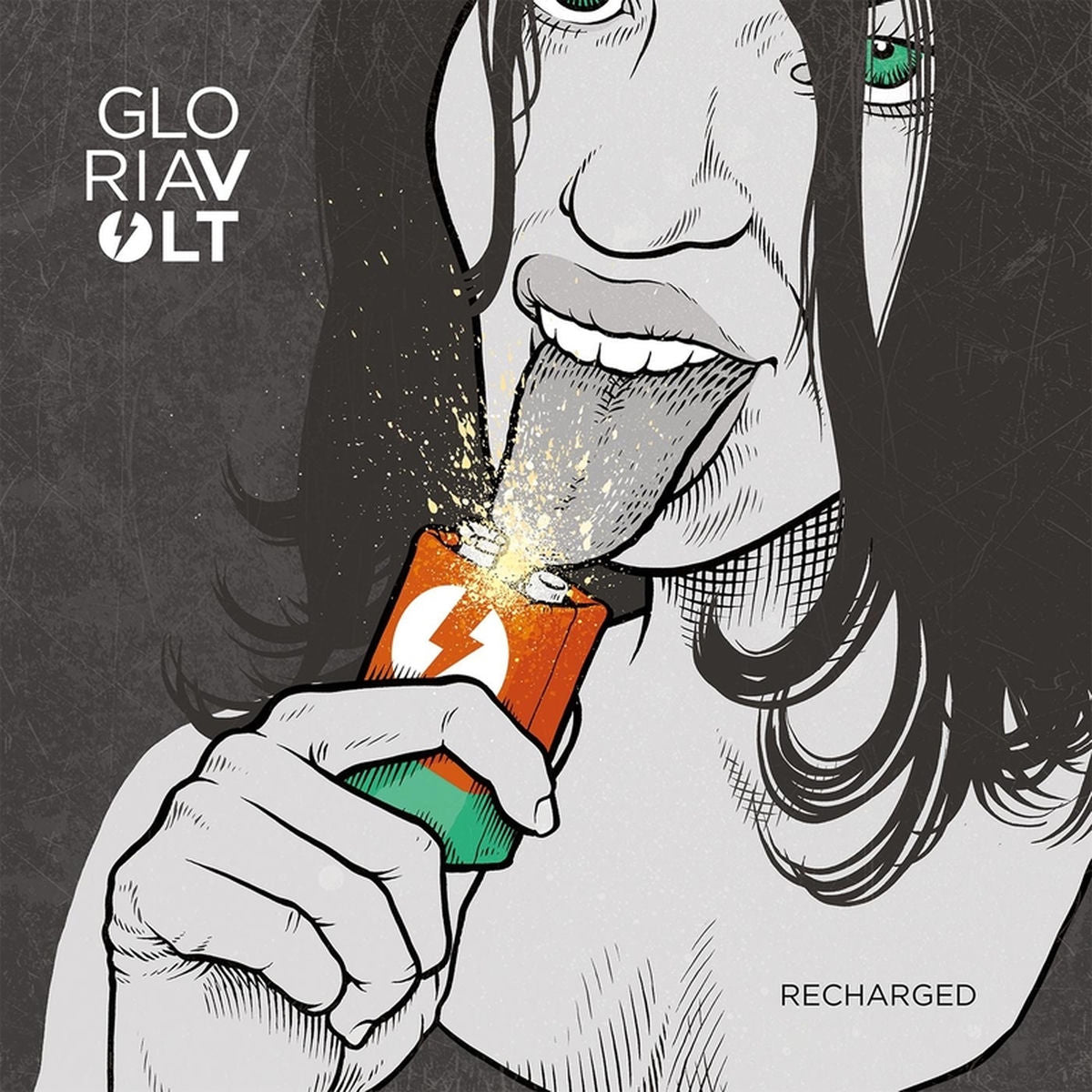 Gloria Volt – Recharged vinyl record cover