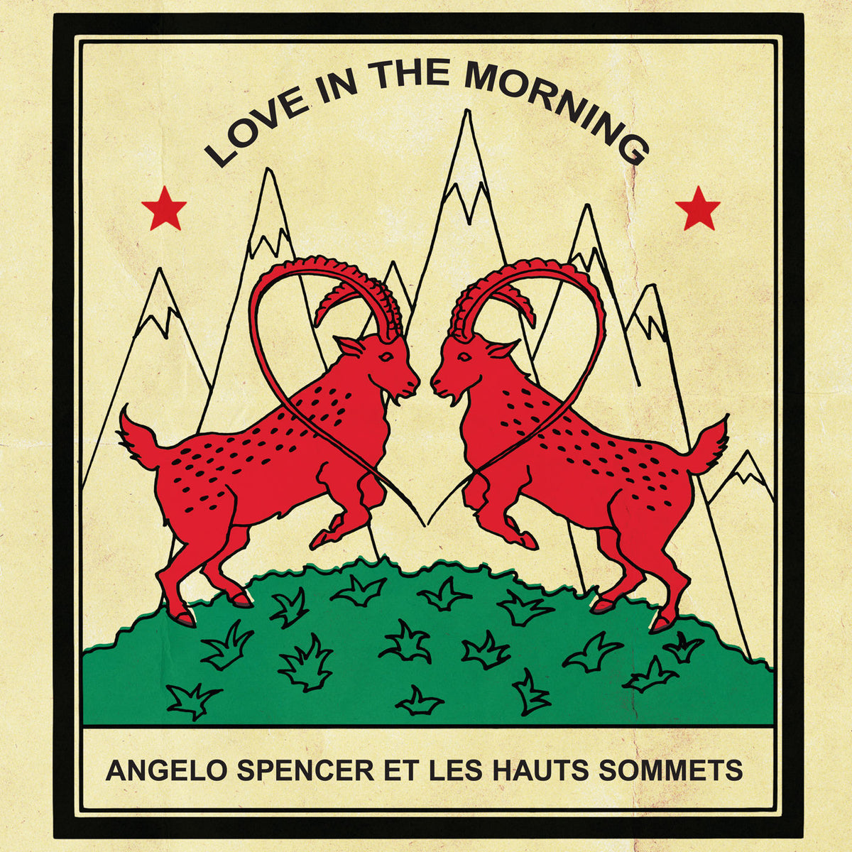 Angelo Spencer – Love In the Morning vinyl cover