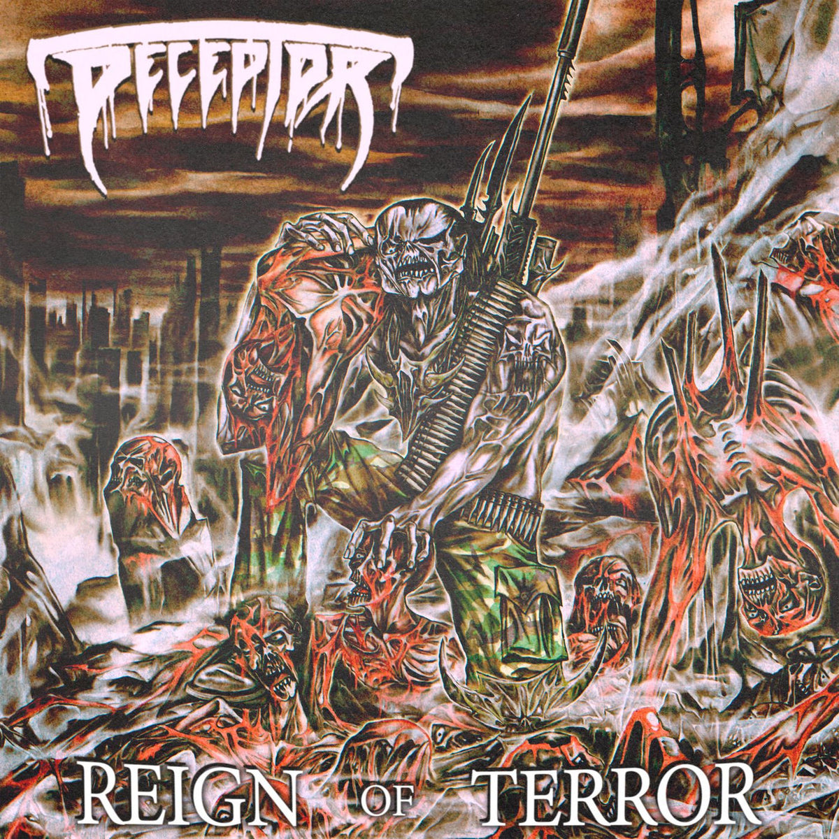 Deceptor – Reign of Terror vinyl record cover