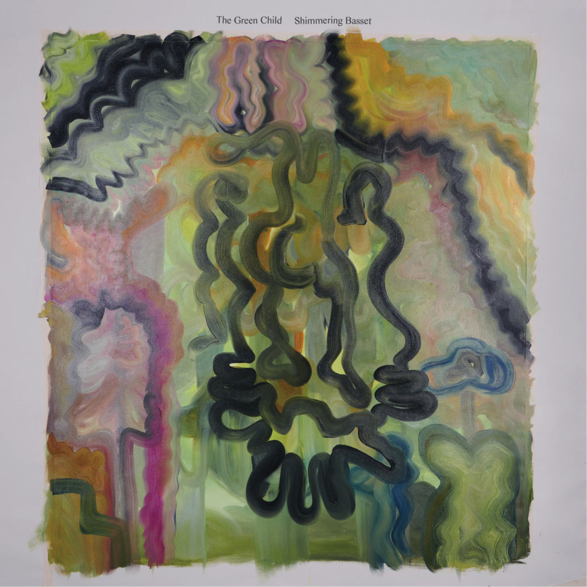 The Green Child – Shimmering Basset vinyl record cover