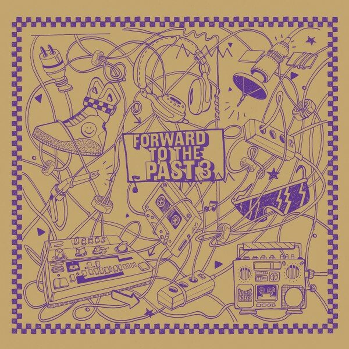 Various Artists – Forward To The Past 3 vinyl record cover