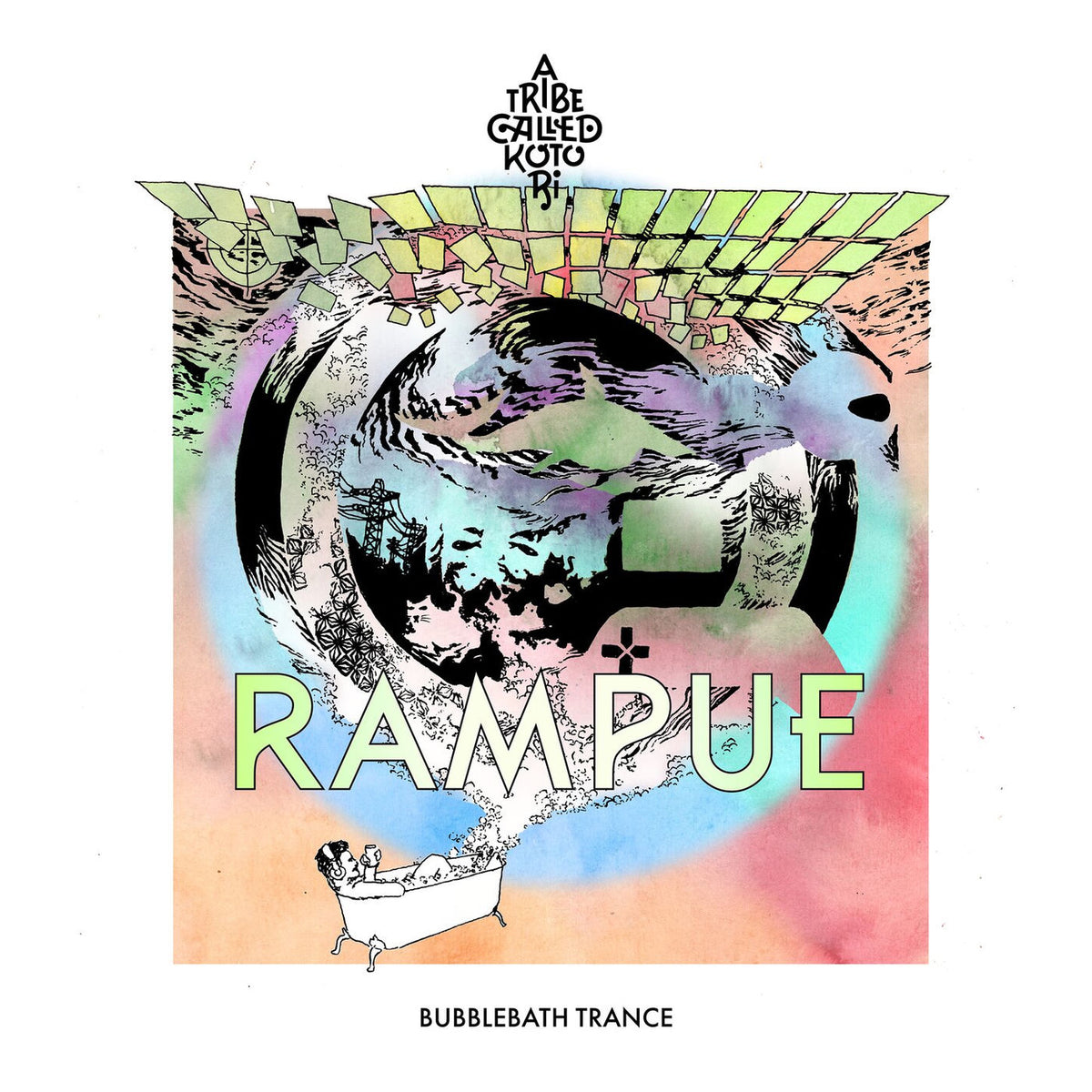 Rampue – Bubblebath Trance vinyl record cover