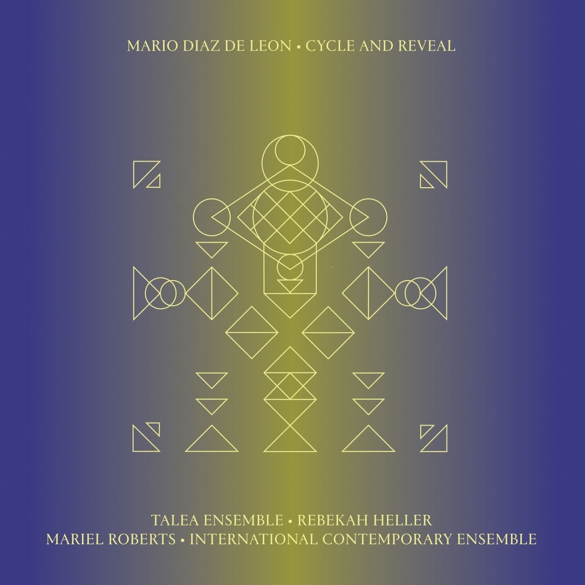 Mario Diaz de Leon – Cycle and Reveal vinyl cover